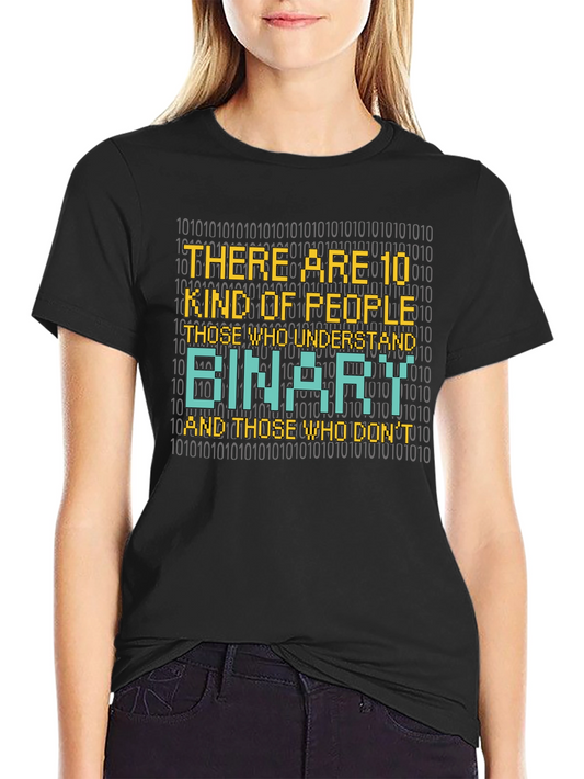 Binary Humor T-Shirt - Programmer Gift