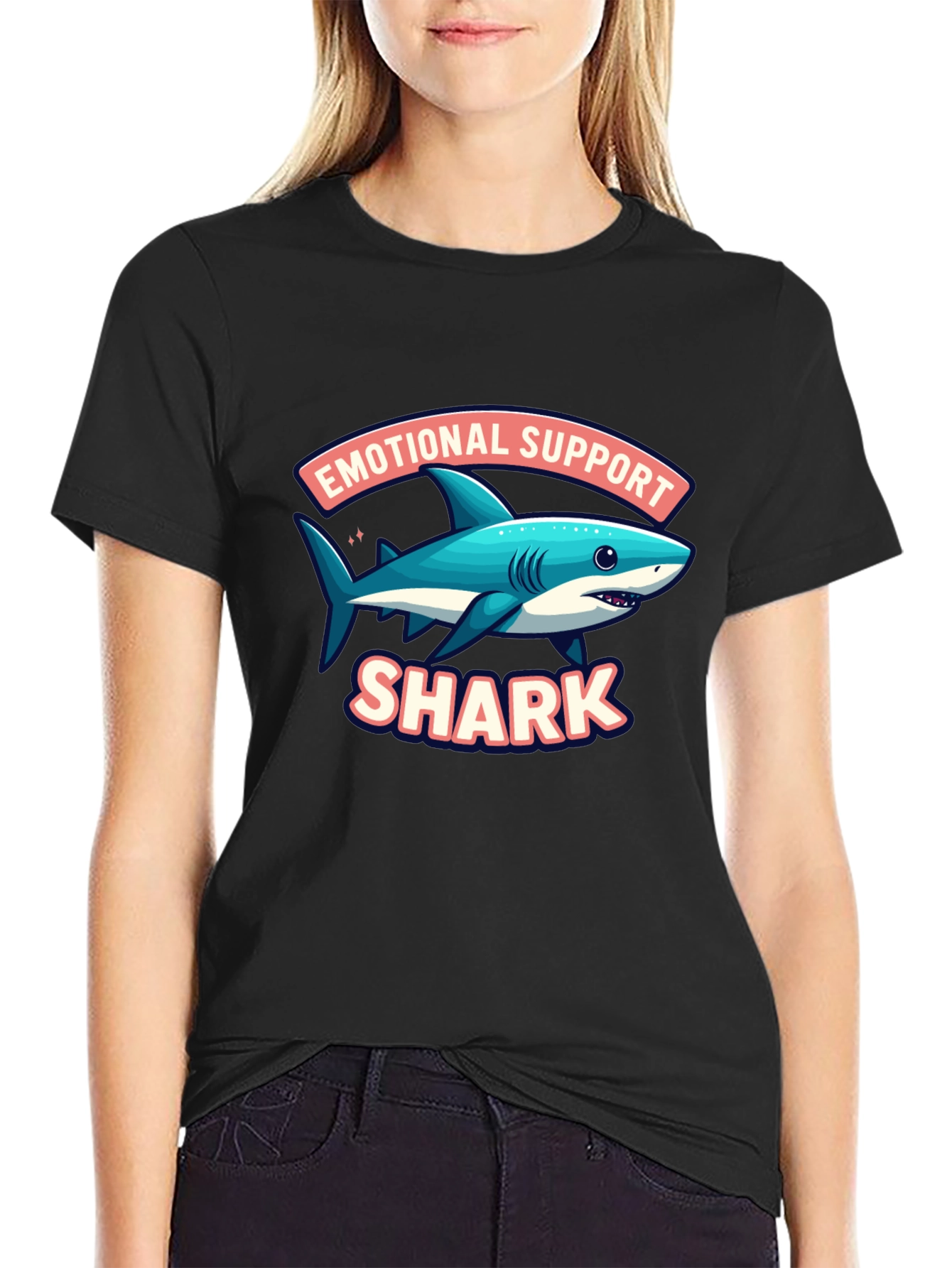 Emotional Support Shark T-Shirt