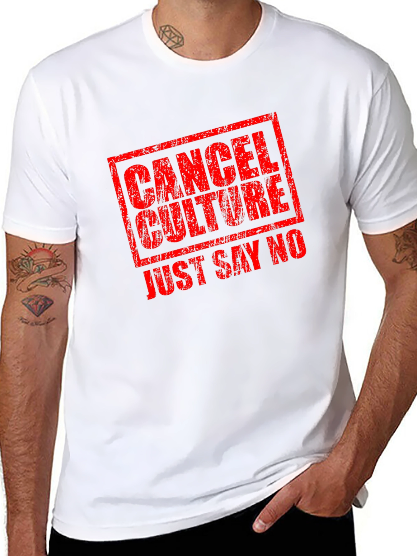 Cancel Culture Just Say No Graphic Tee