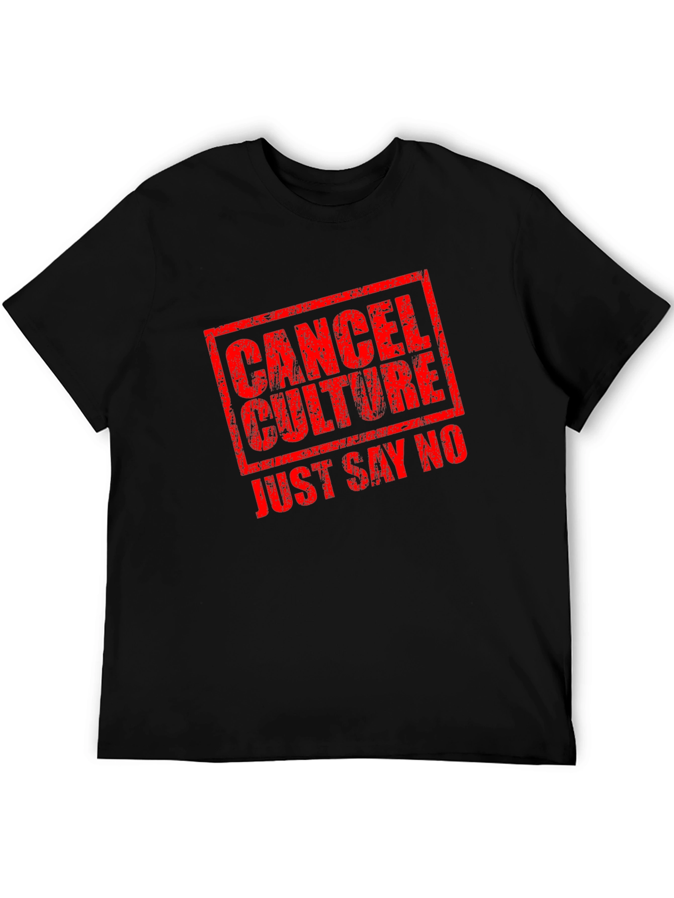 Cancel Culture Just Say No Graphic Tee