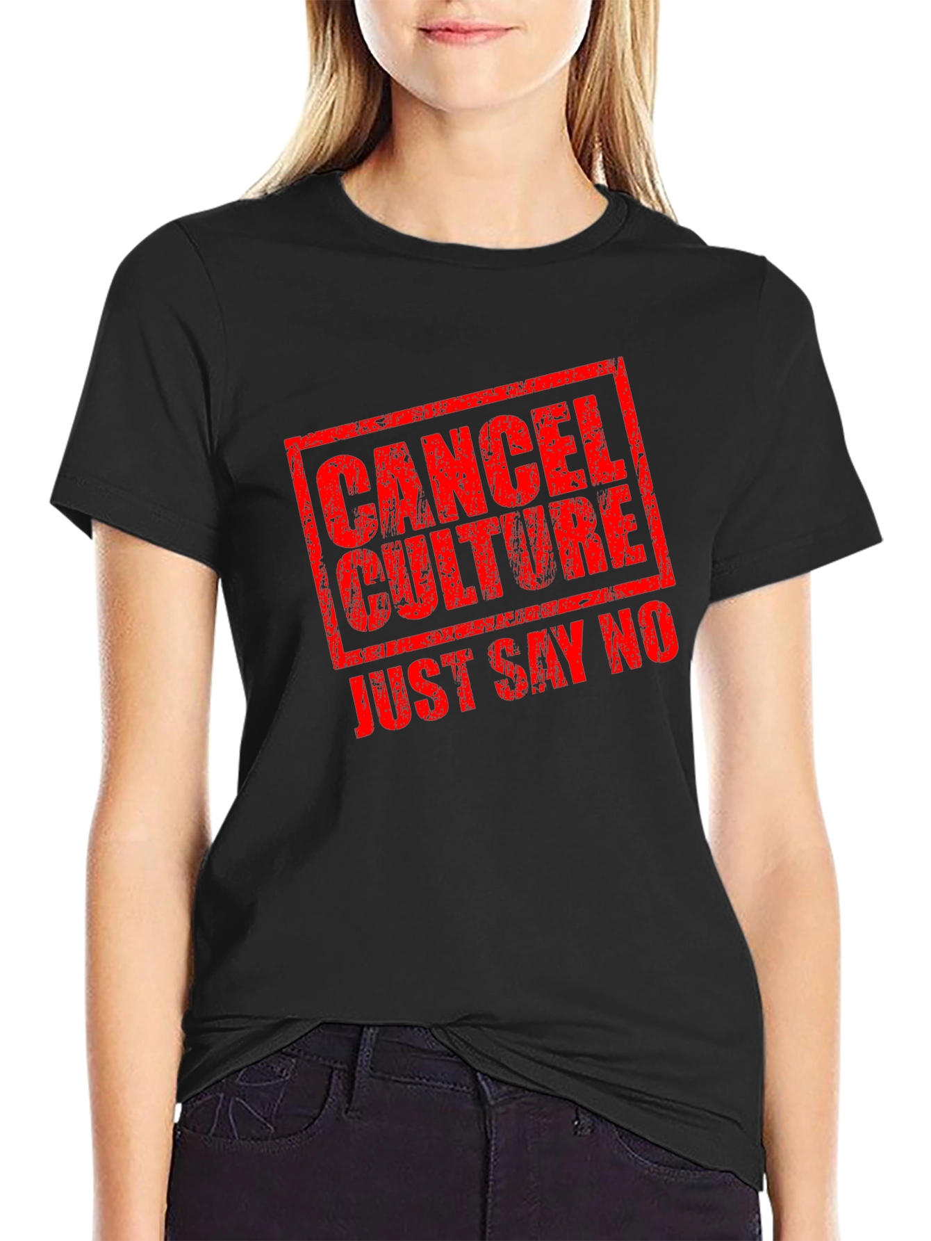 Cancel Culture Just Say No Graphic Tee