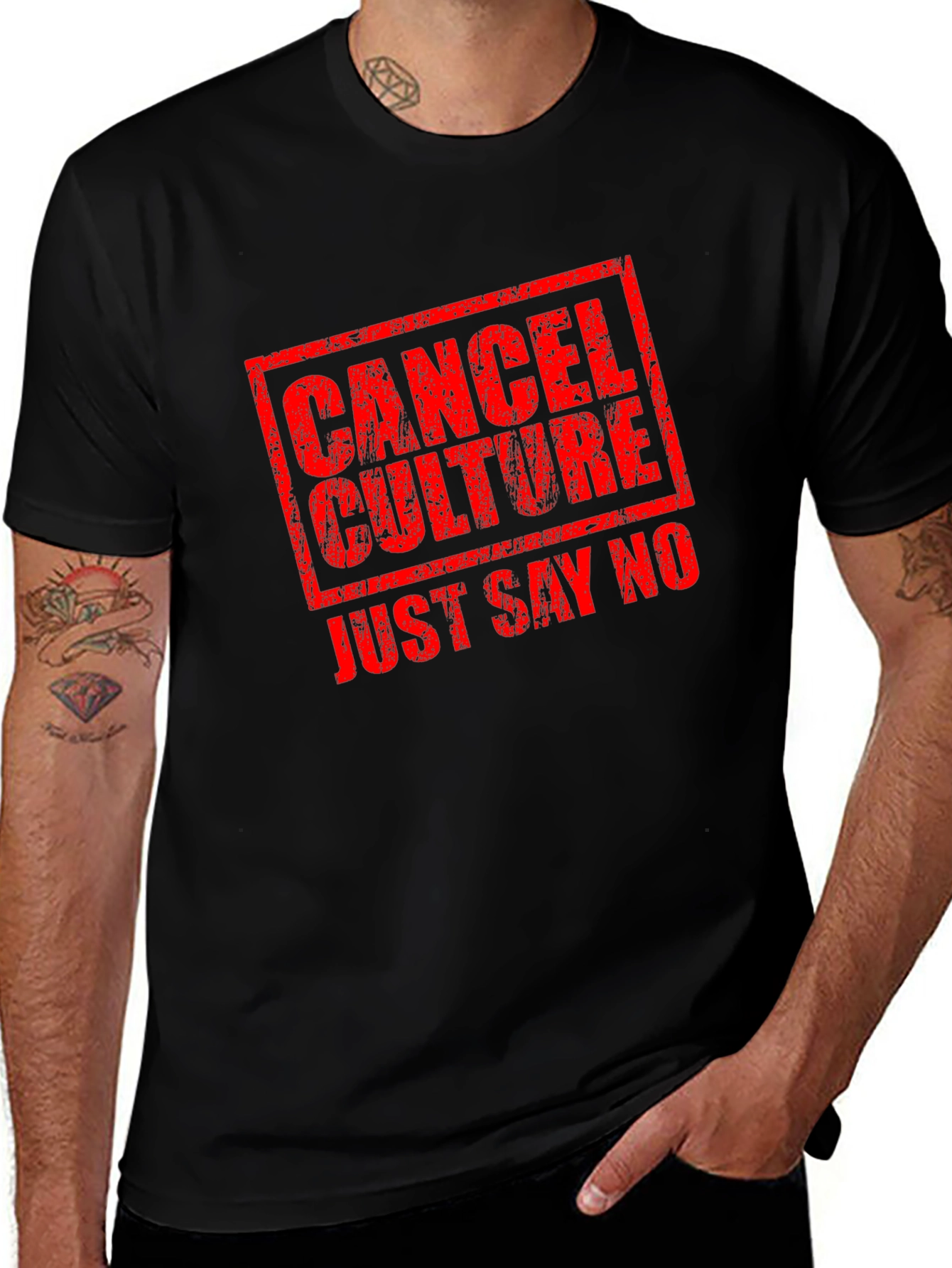 Cancel Culture Just Say No Graphic Tee