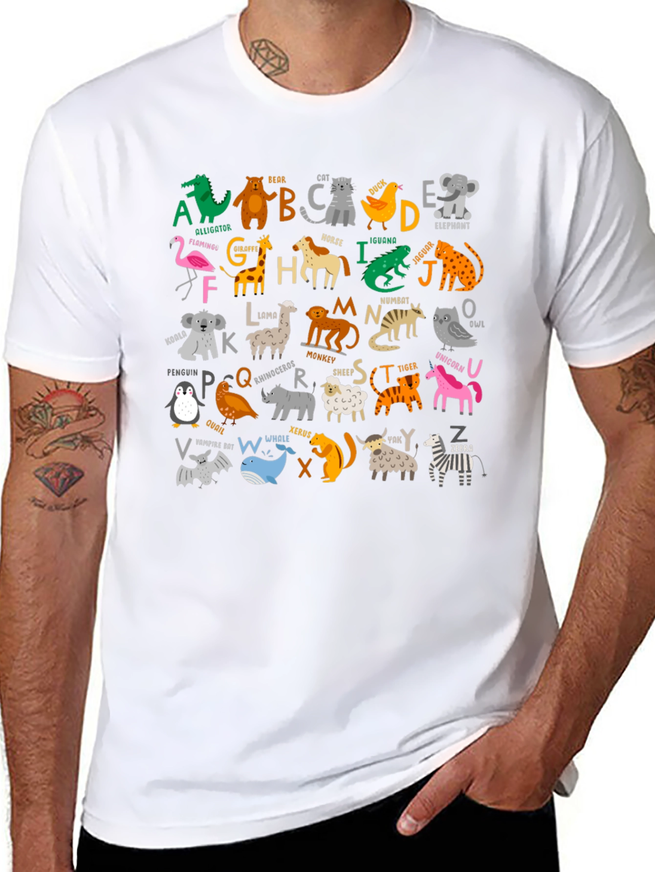 Animal Alphabet T-Shirt