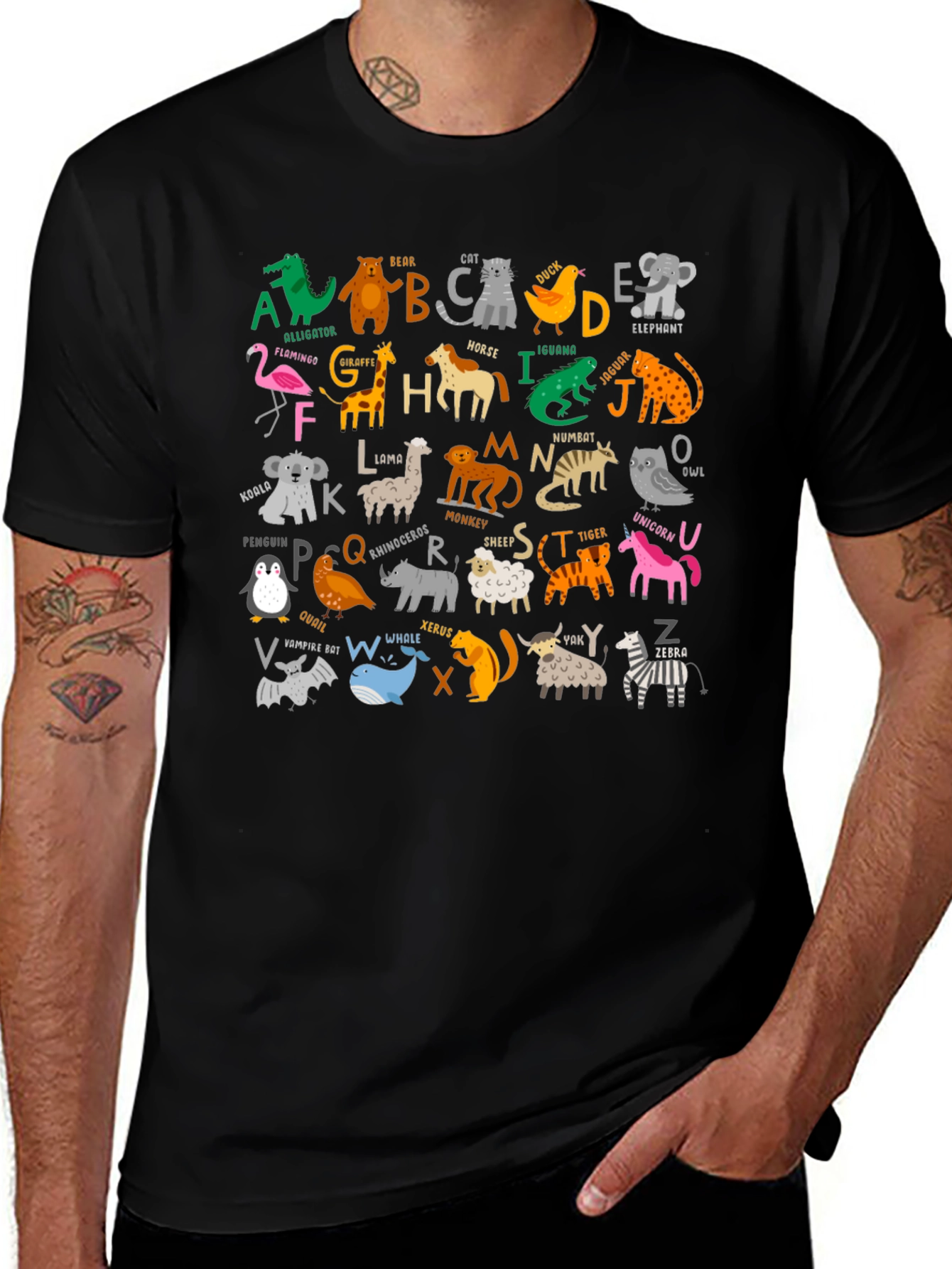 Animal Alphabet T-Shirt