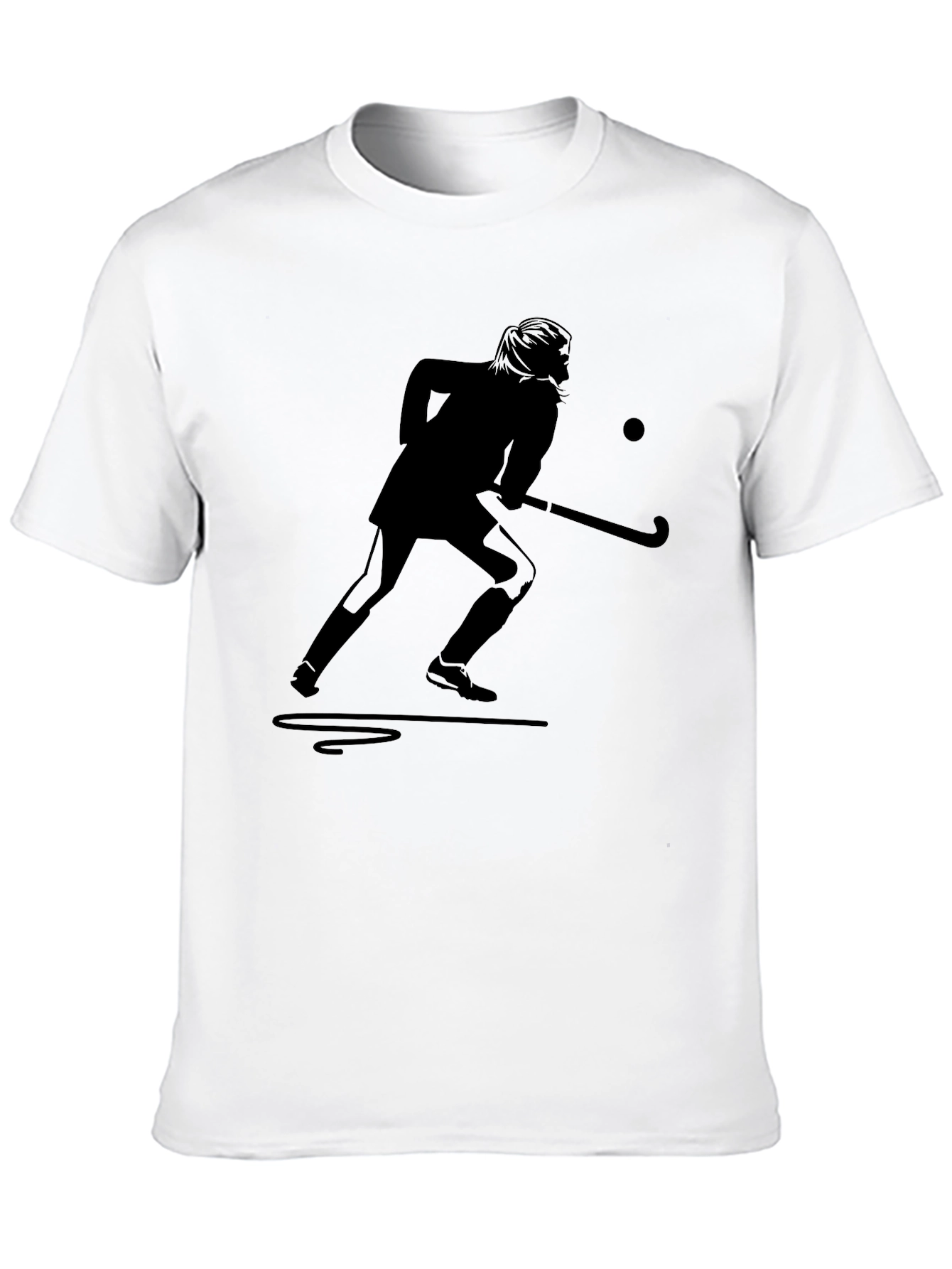 Field Hockey Player Graphic Tee