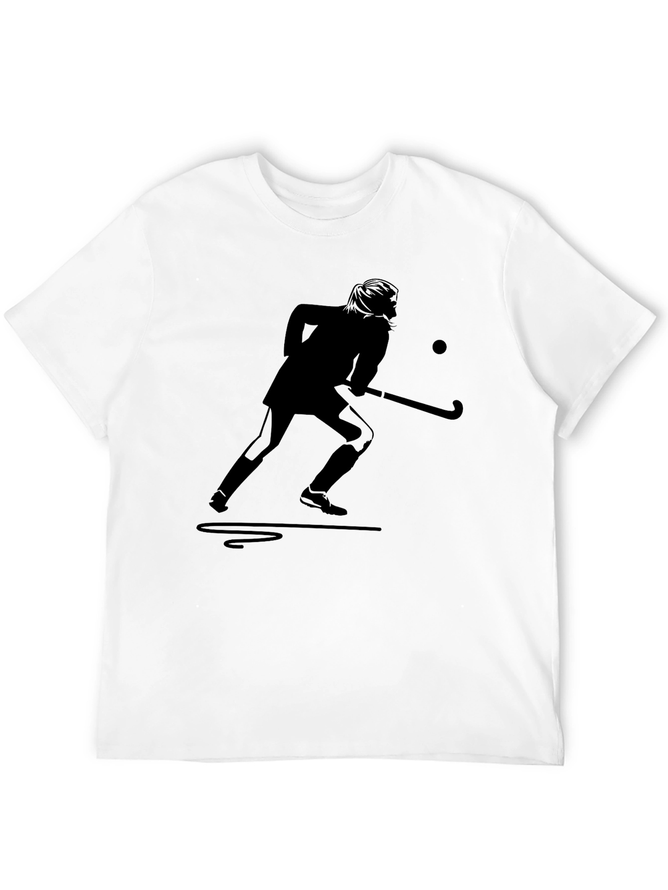 Field Hockey Player Graphic Tee