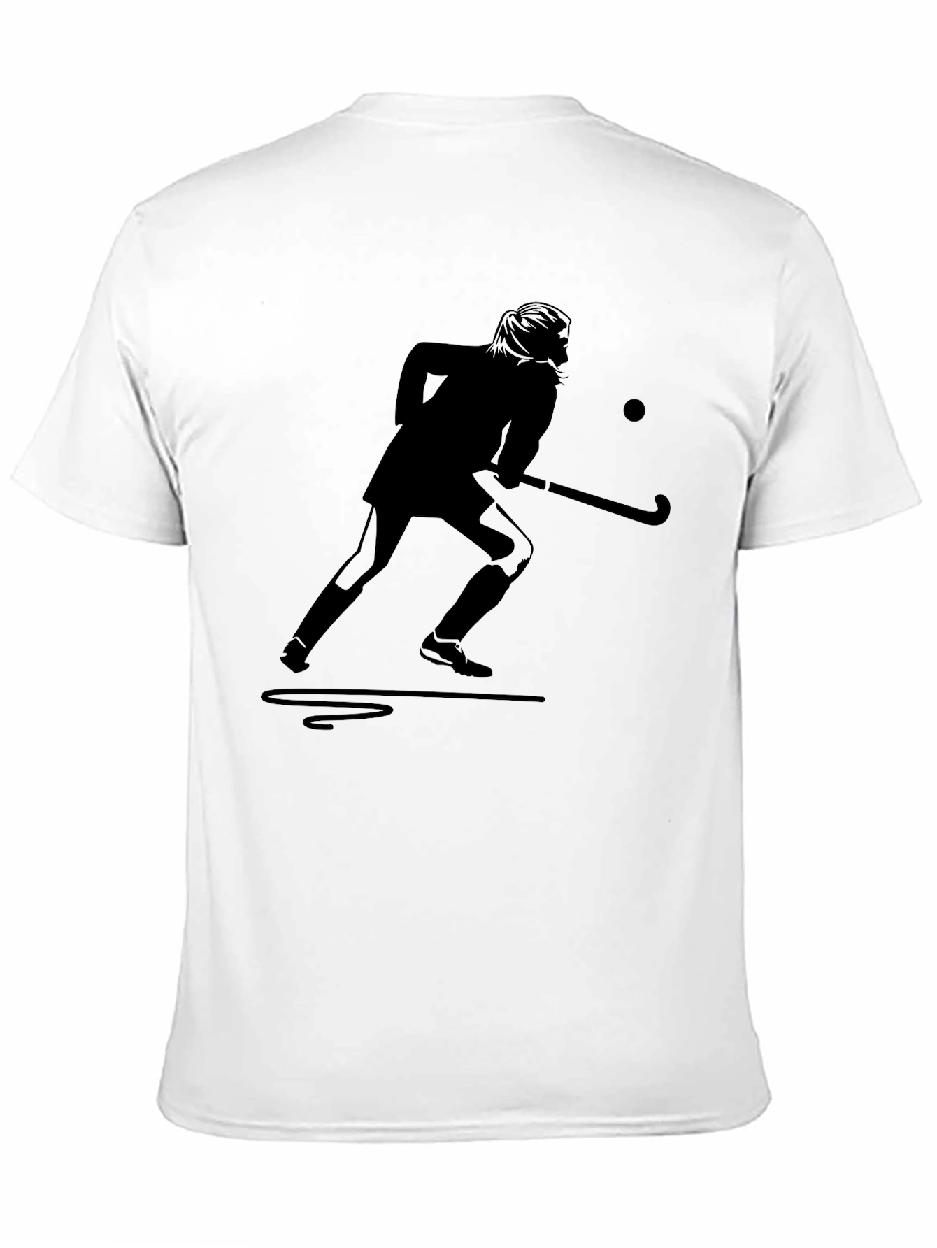 Field Hockey Player Graphic Tee