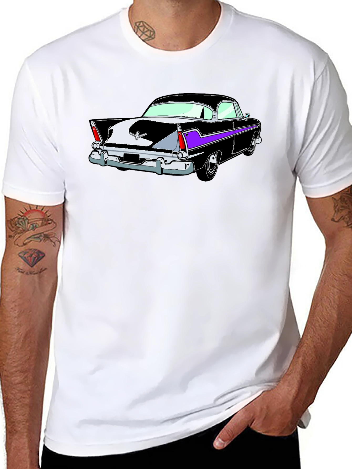 Classic Car Graphic T-Shirt