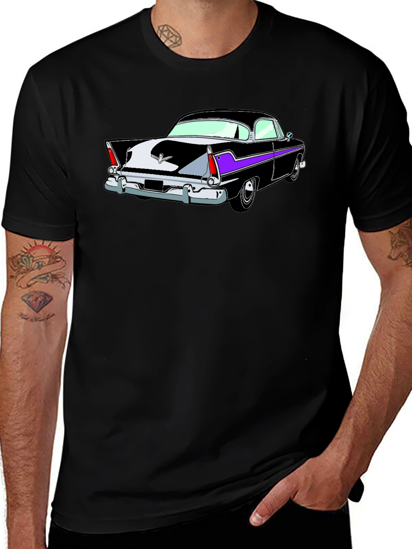 Classic Car Graphic T-Shirt