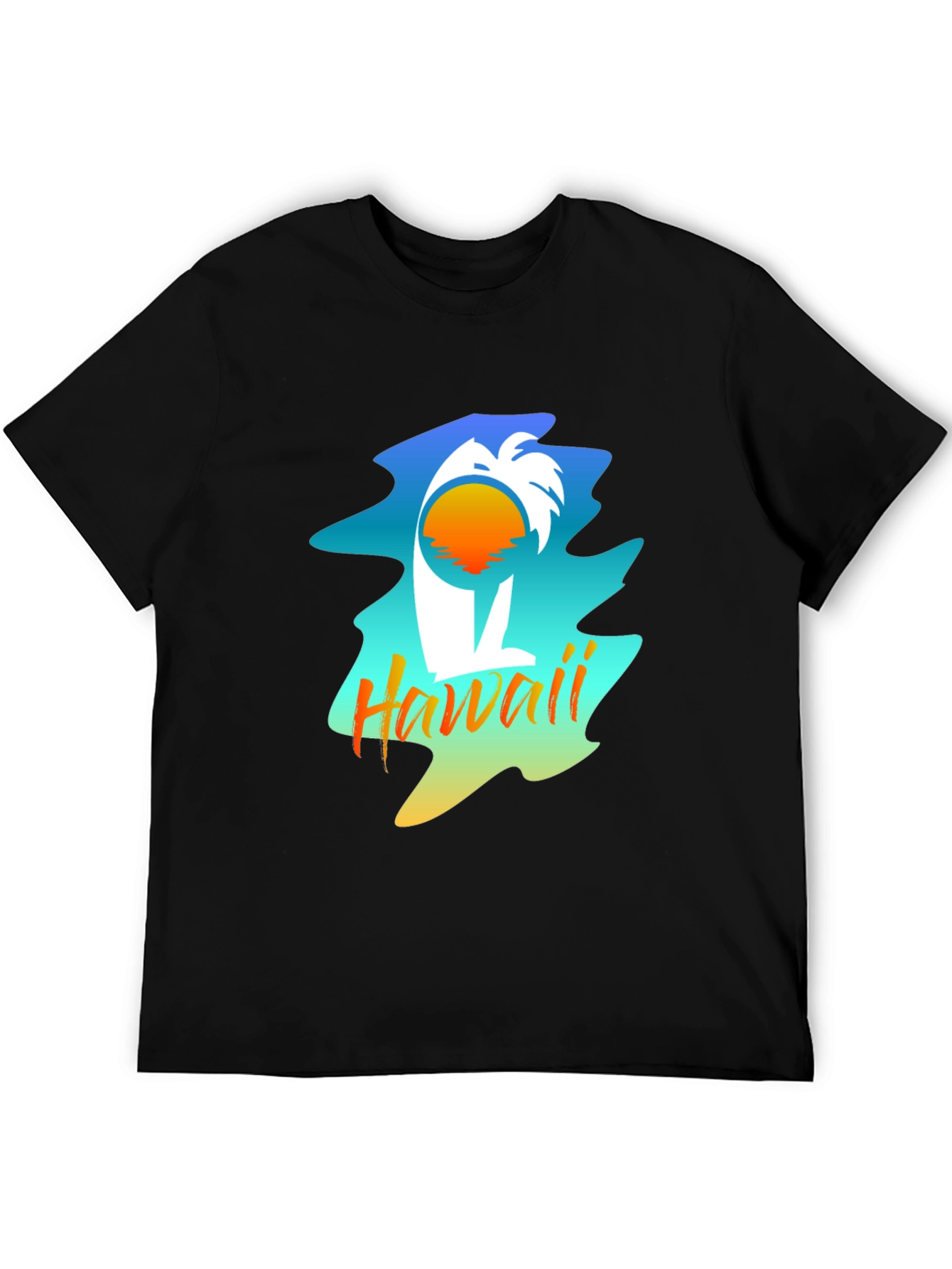 Hawaii Palm Tree Graphic Tee