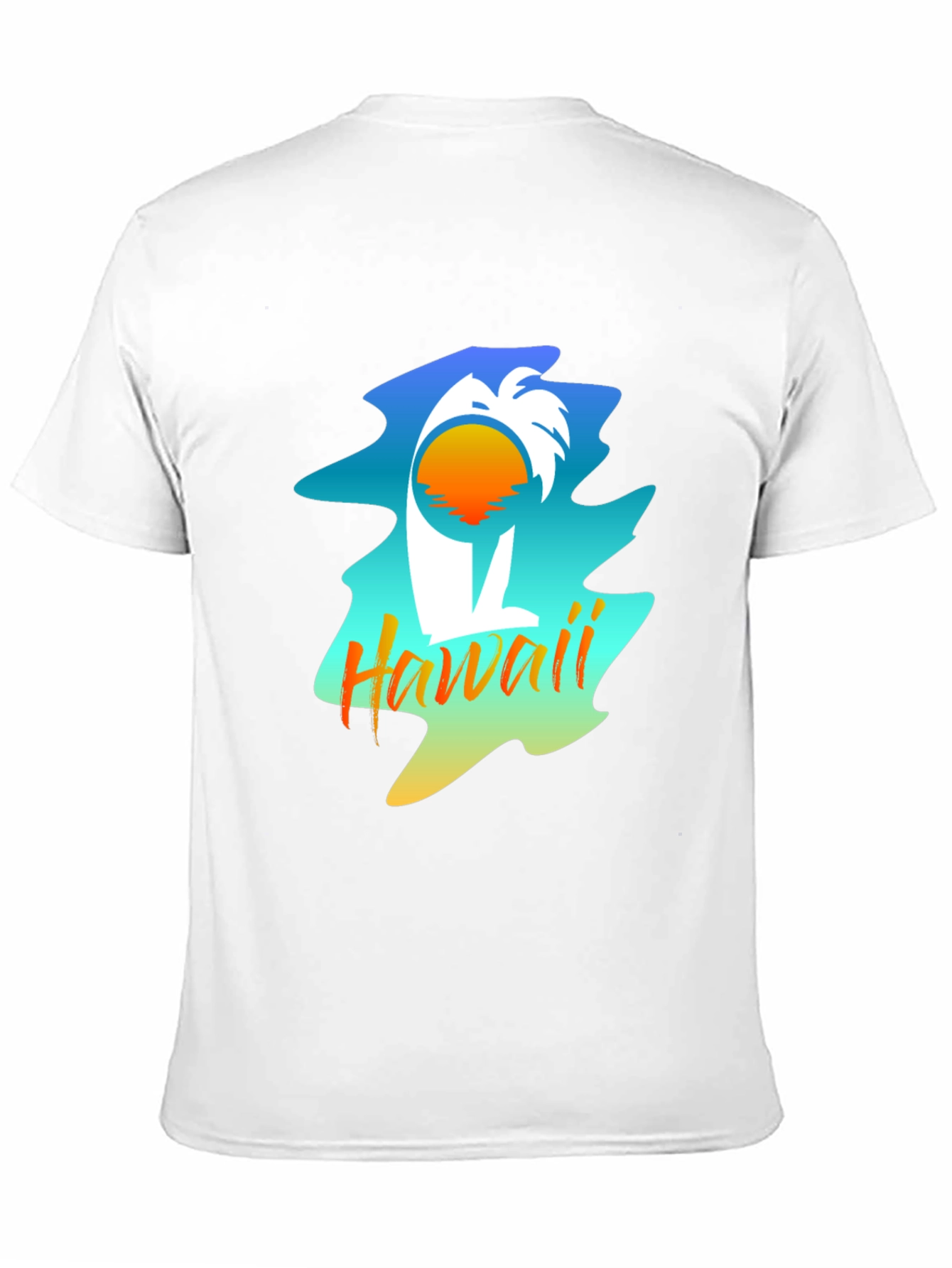 Hawaii Palm Tree Graphic Tee