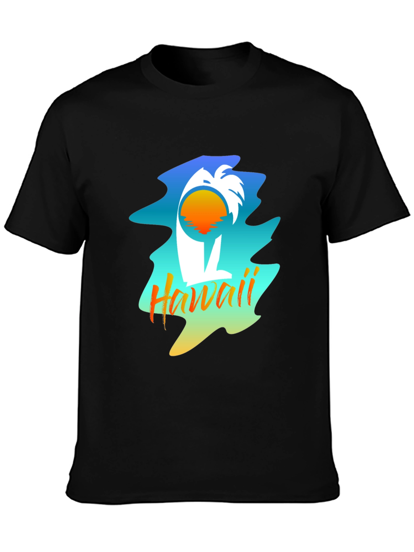 Hawaii Palm Tree Graphic Tee