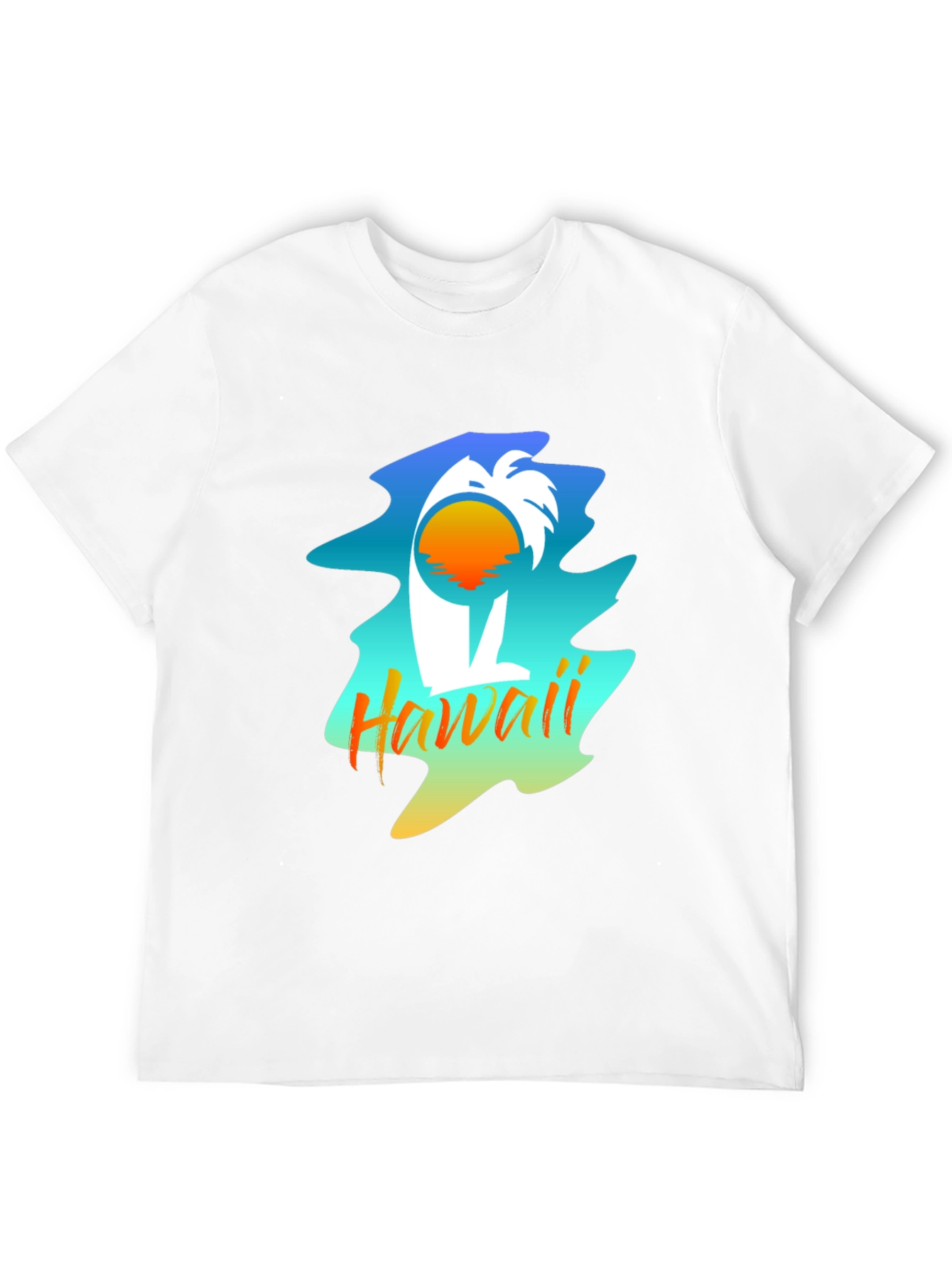 Hawaii Palm Tree Graphic Tee