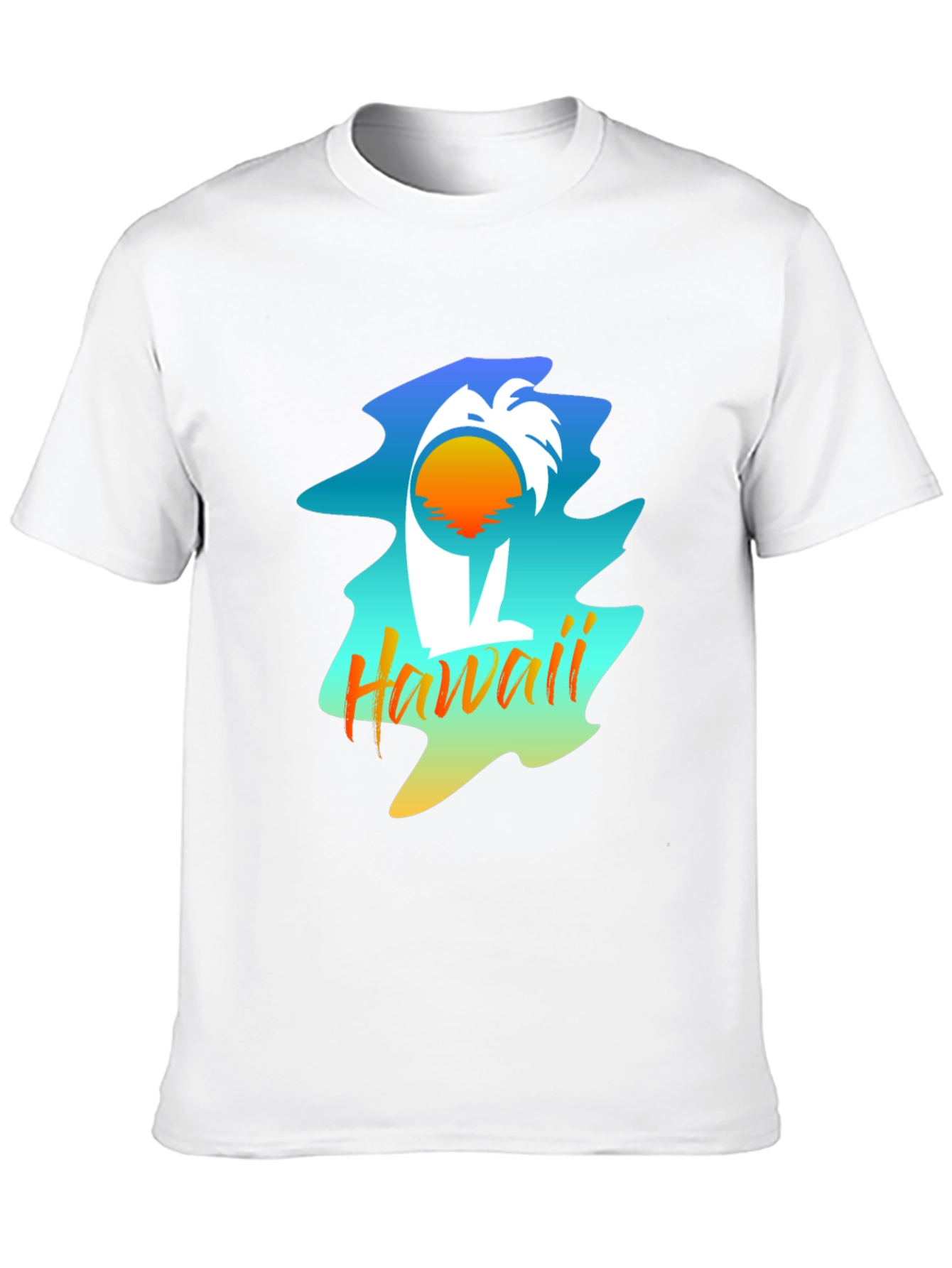 Hawaii Palm Tree Graphic Tee