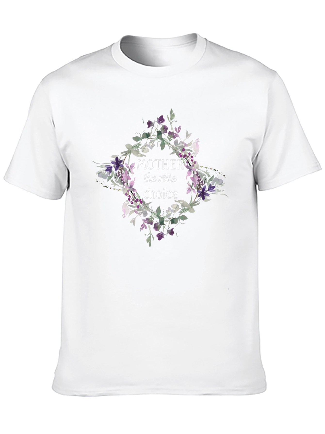 Mother The Wise Choice Floral Graphic Tee