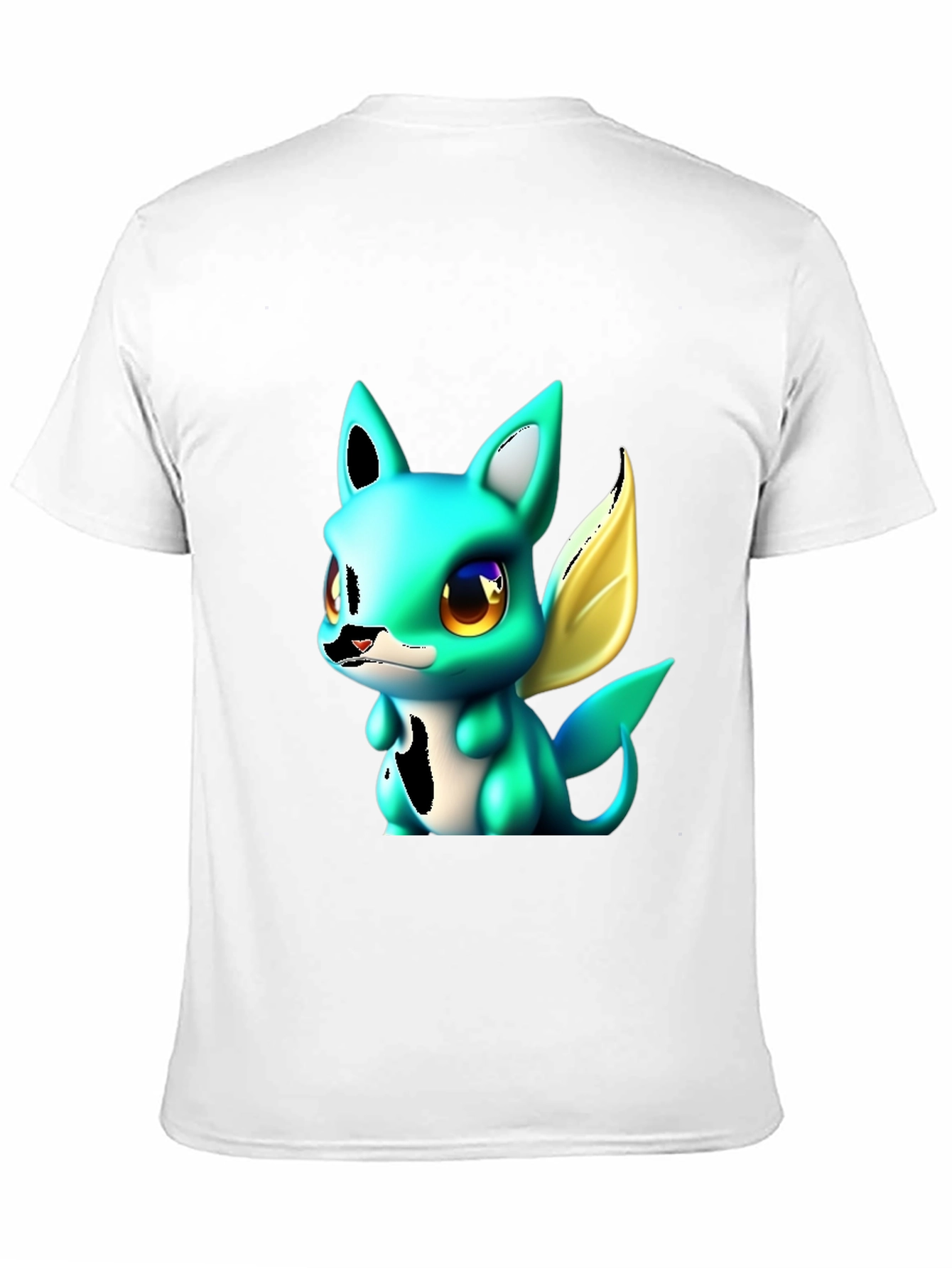 Cute Cartoon Creature Graphic T-Shirt