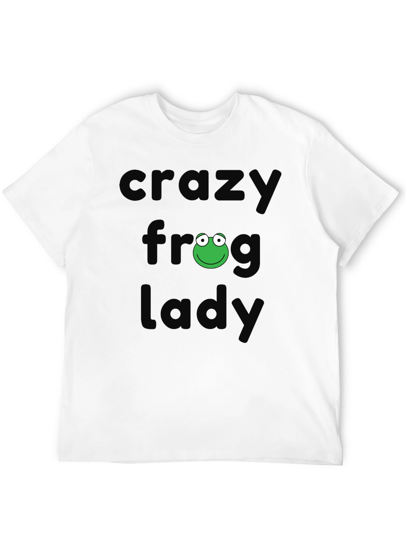 Crazy Frog Lady T-Shirt - Fun Novelty Tee