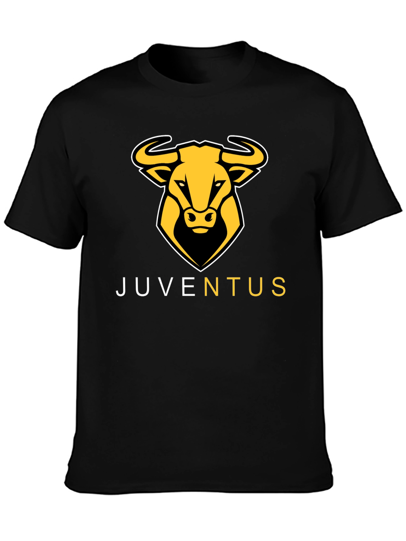 Juventus Bull Logo Black T-Shirt
