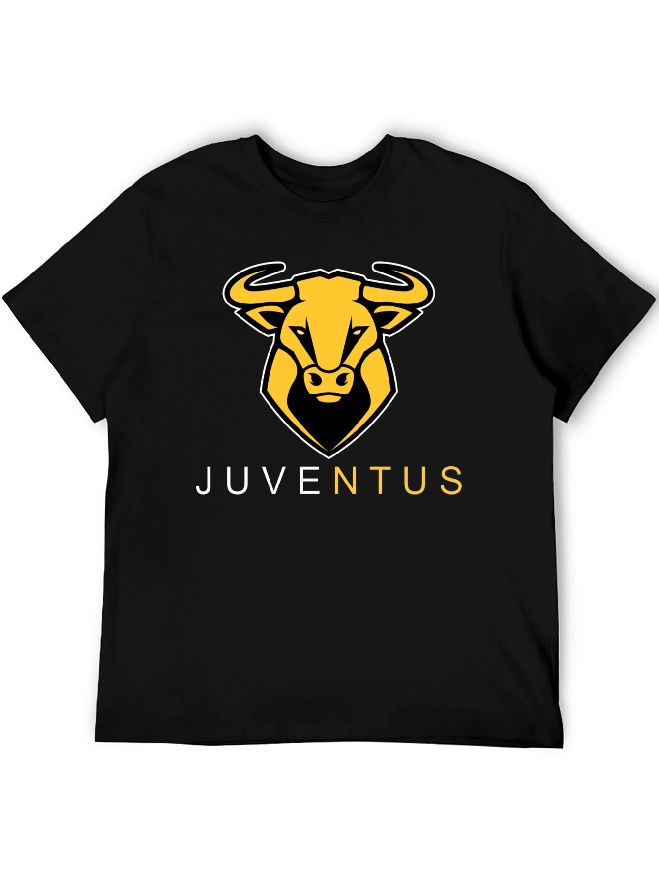 Juventus Bull Logo Black T-Shirt