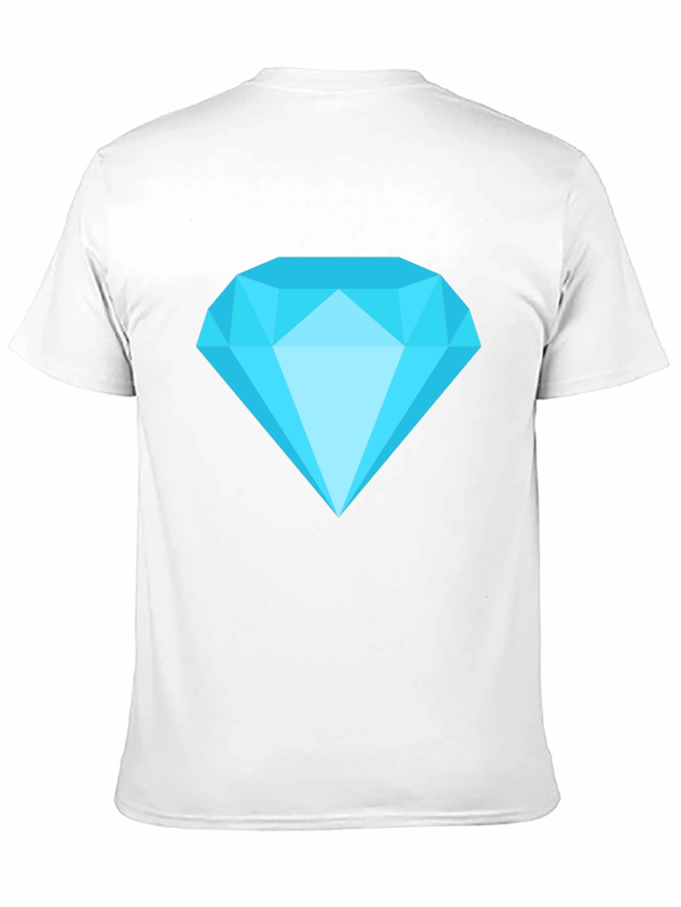 Diamond Graphic Black T-Shirt - Casual Style