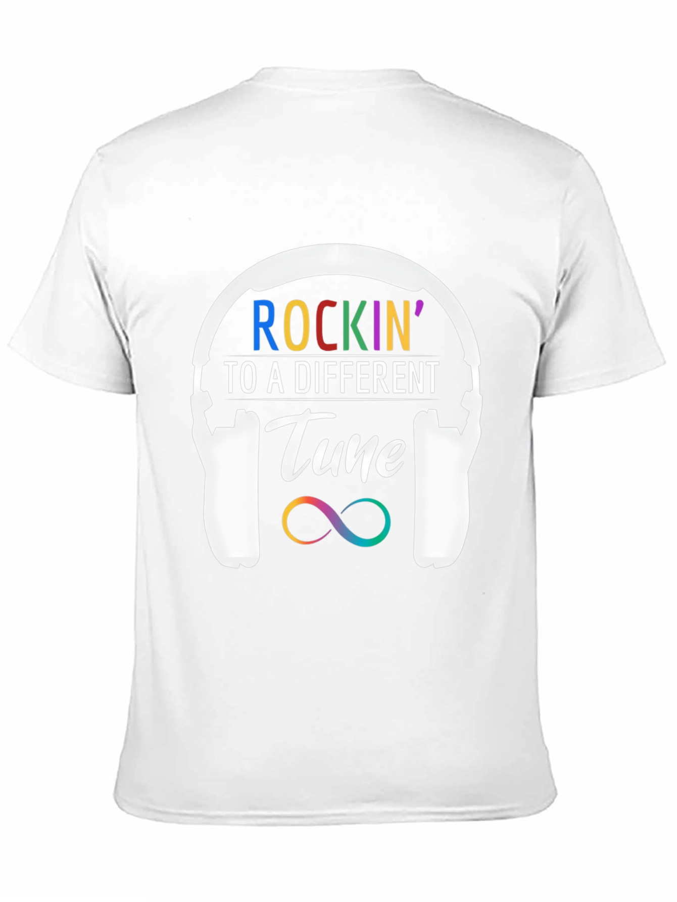 Rockin to a Different Tune Black T-Shirt