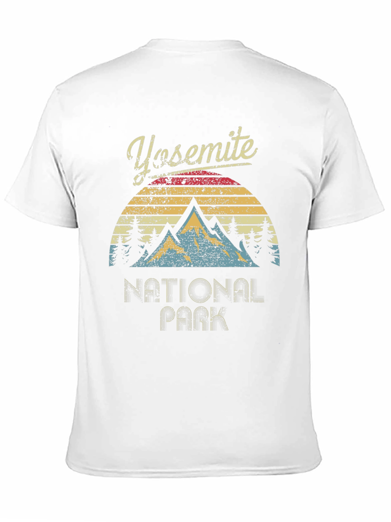 Yosemite National Park Retro Graphic T-Shirt