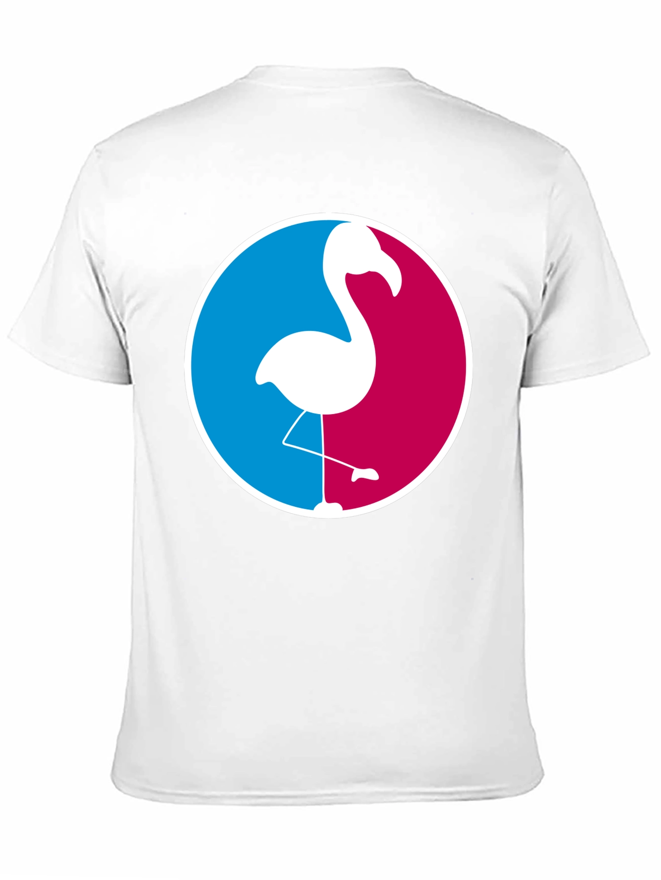Flamingo Graphic Tee - Casual Black T-Shirt
