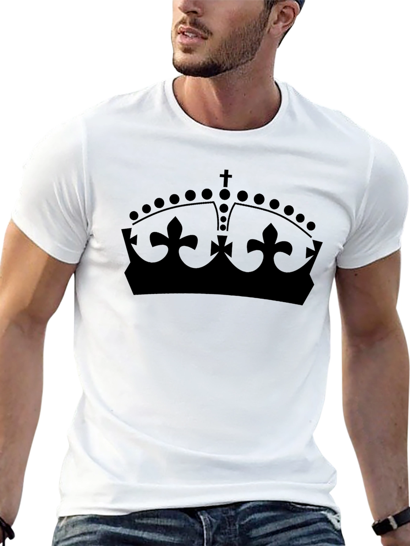 Crown Graphic T-Shirt - Kingly Style