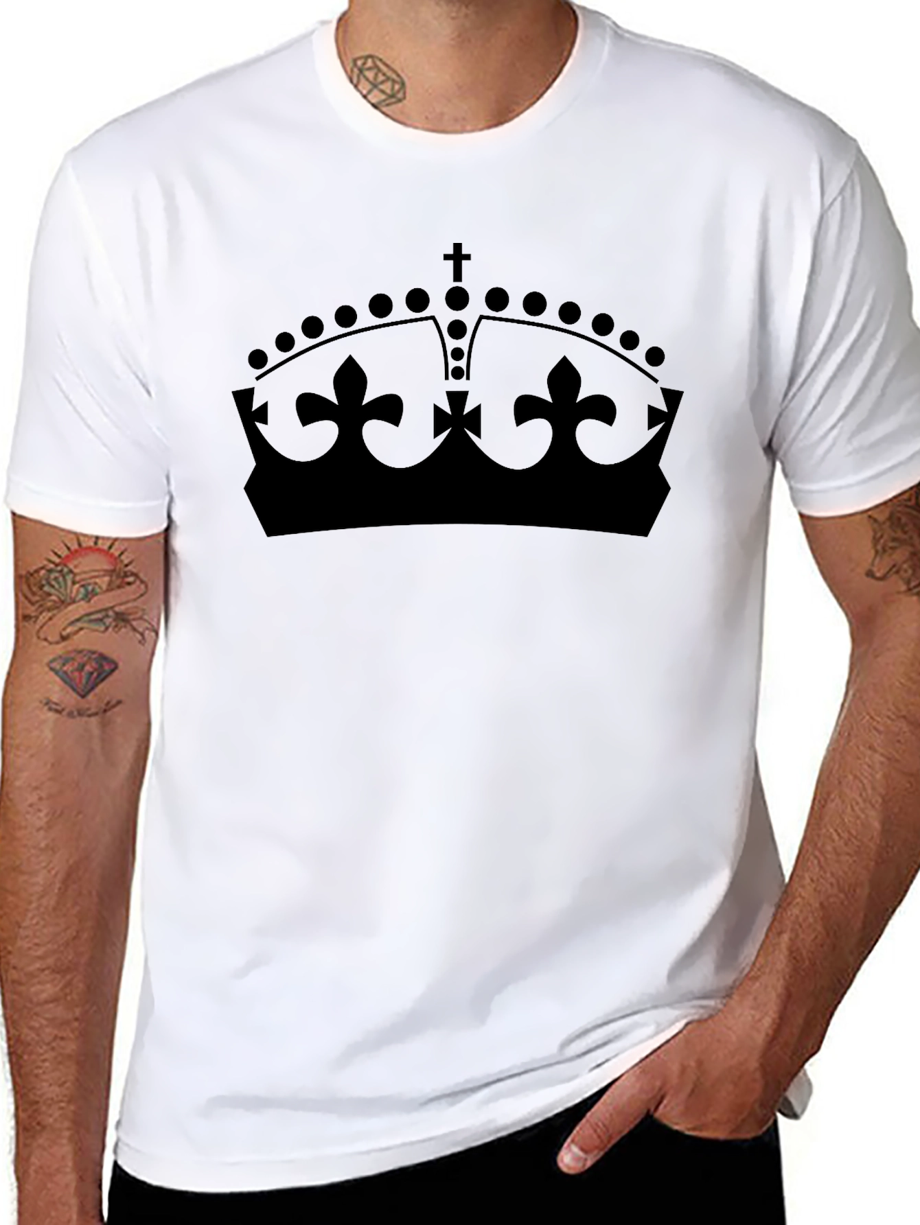 Crown Graphic T-Shirt - Kingly Style