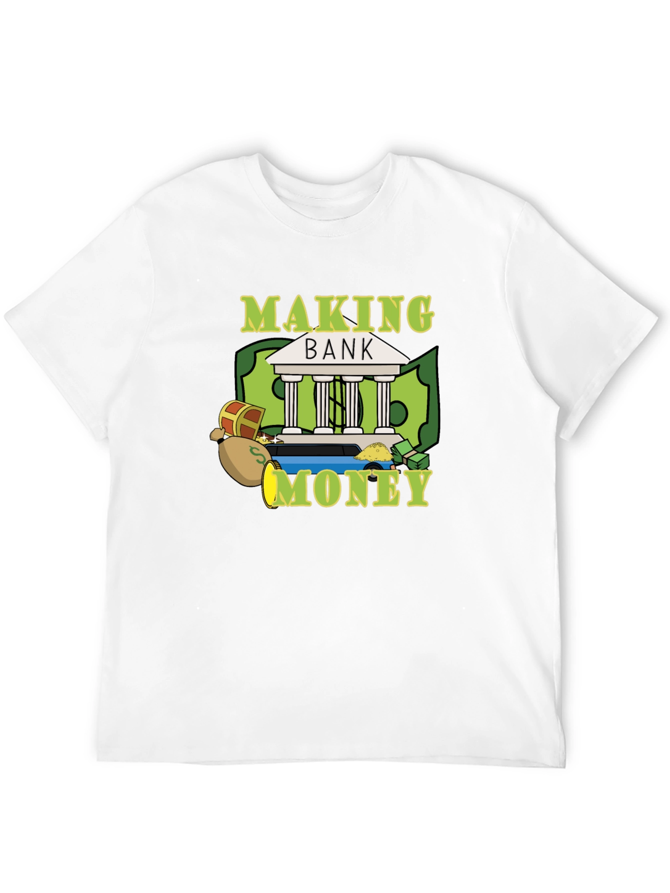 Making Bank Graphic Tee - Black