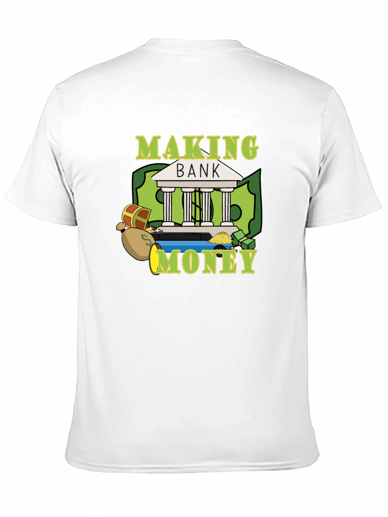 Making Bank Graphic Tee - Black