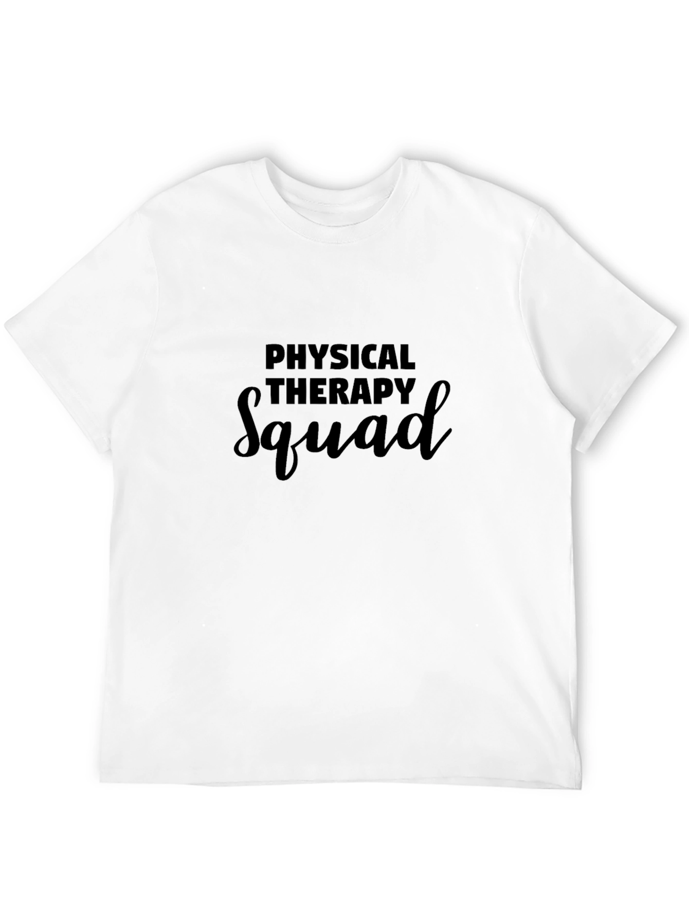 Physical Therapy Squad Black T-Shirt