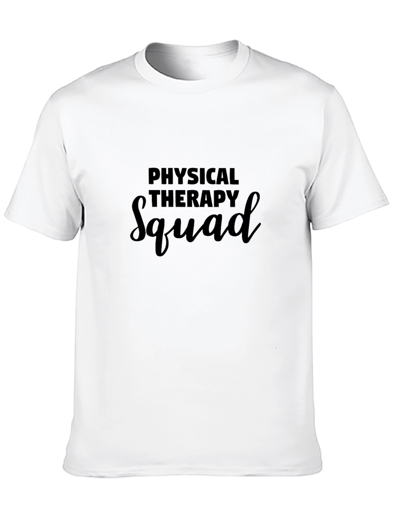 Physical Therapy Squad Black T-Shirt