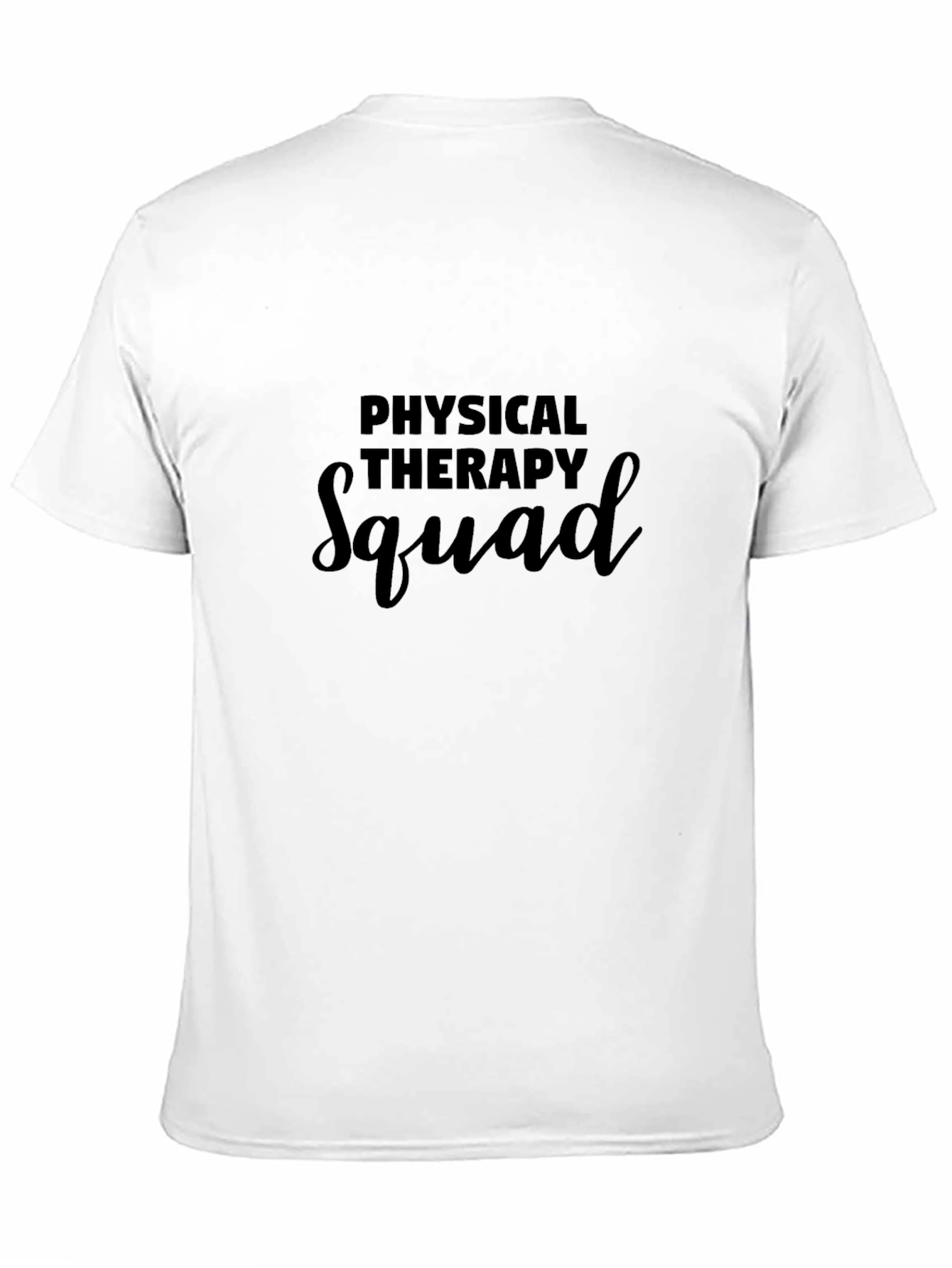 Physical Therapy Squad Black T-Shirt