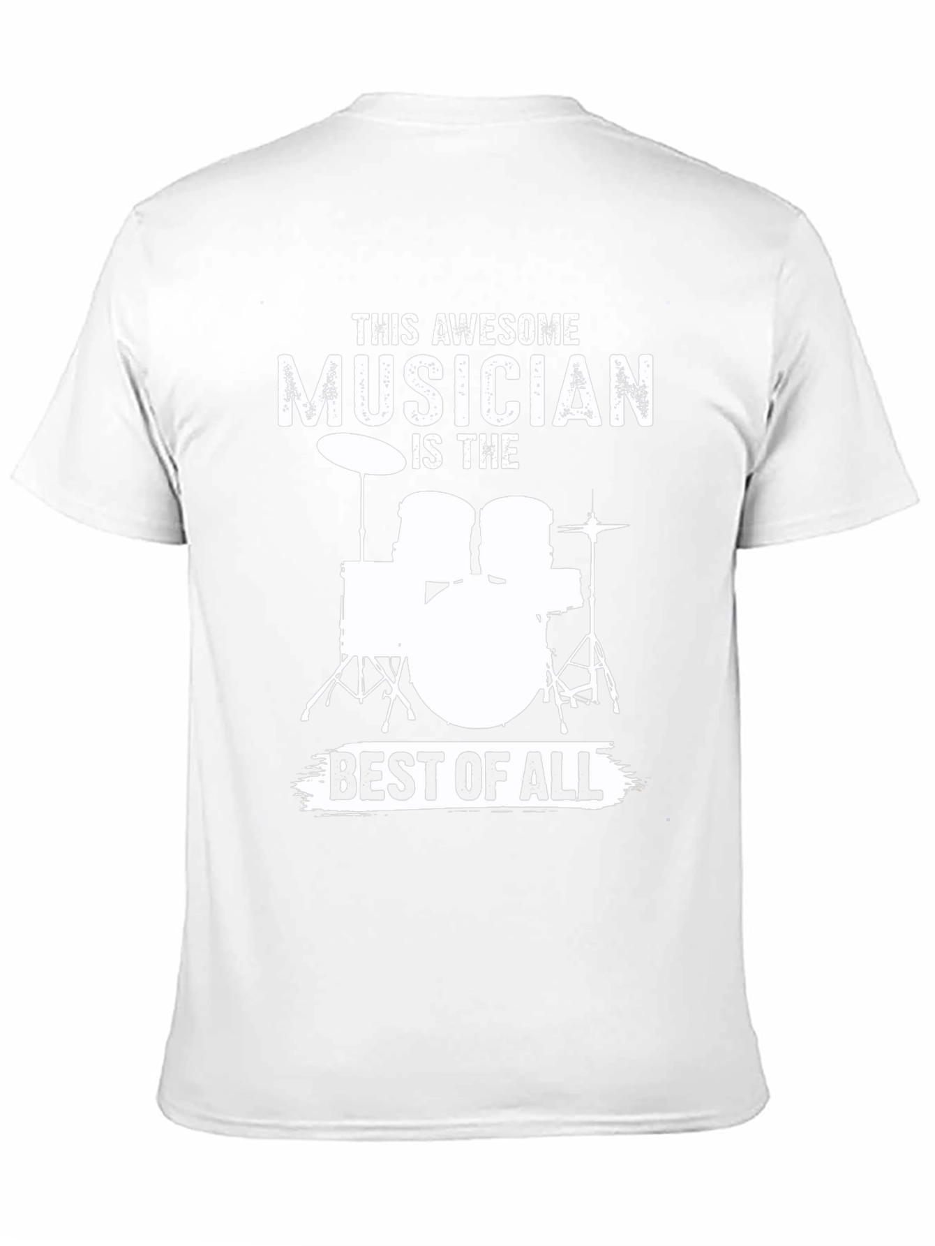 Awesome Musician Drum Set T-Shirt