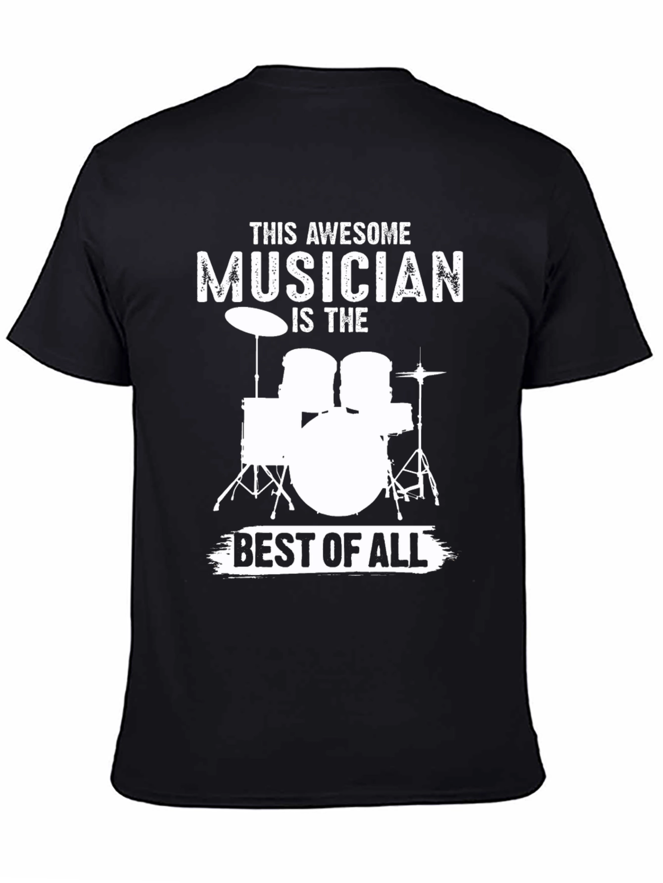 Awesome Musician Drum Set T-Shirt