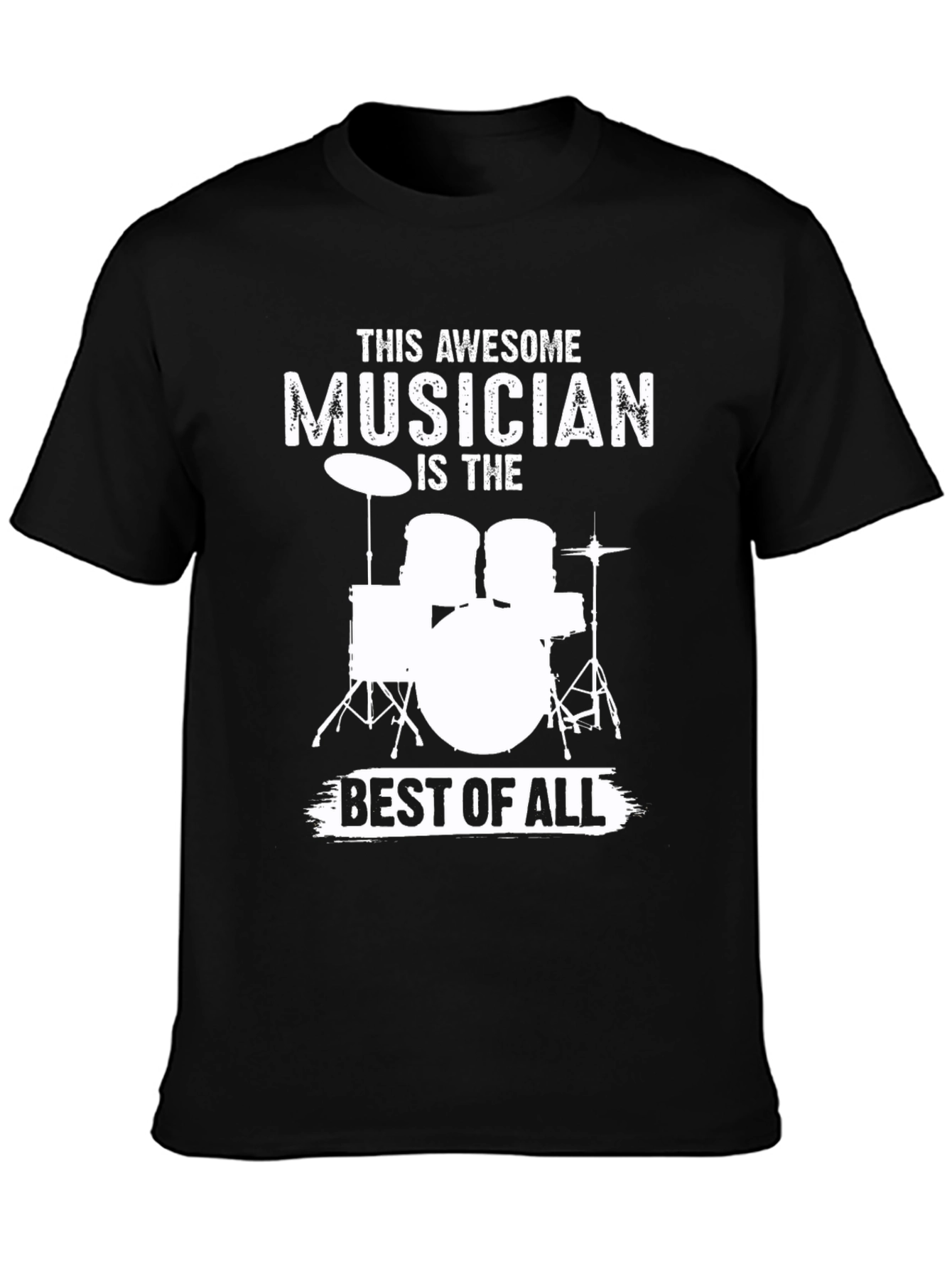 Awesome Musician Drum Set T-Shirt