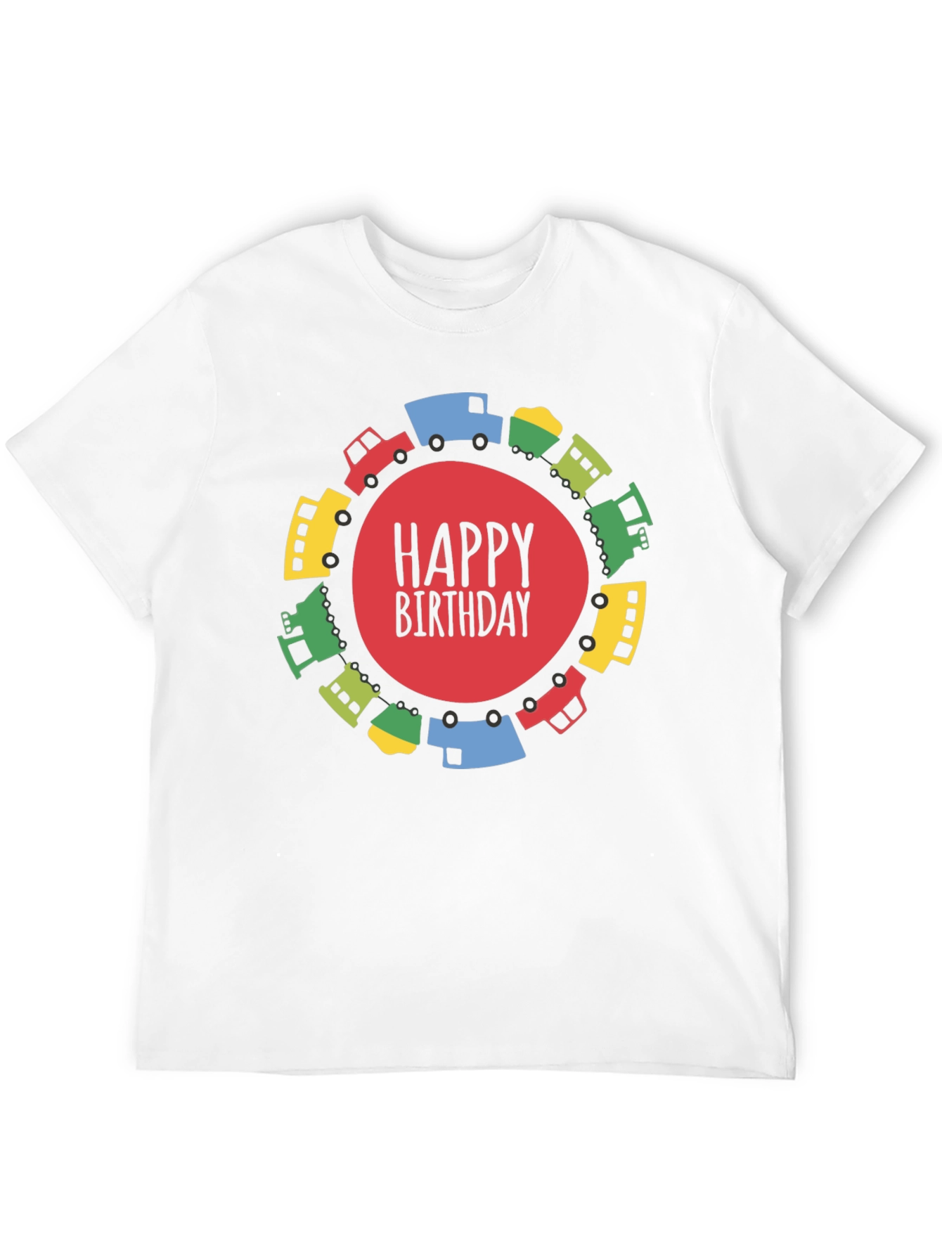 Happy Birthday Train T-Shirt