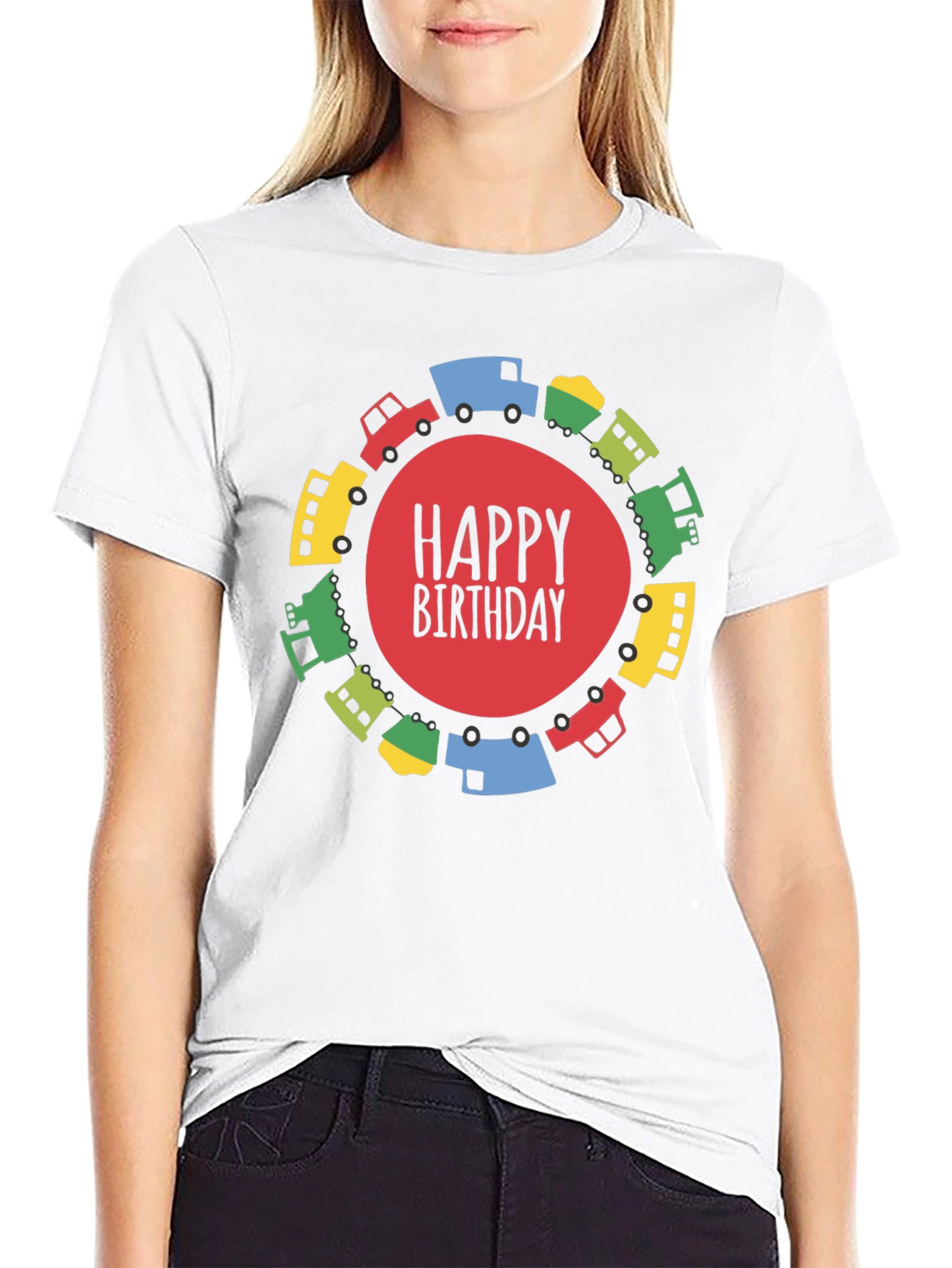 Happy Birthday Train T-Shirt