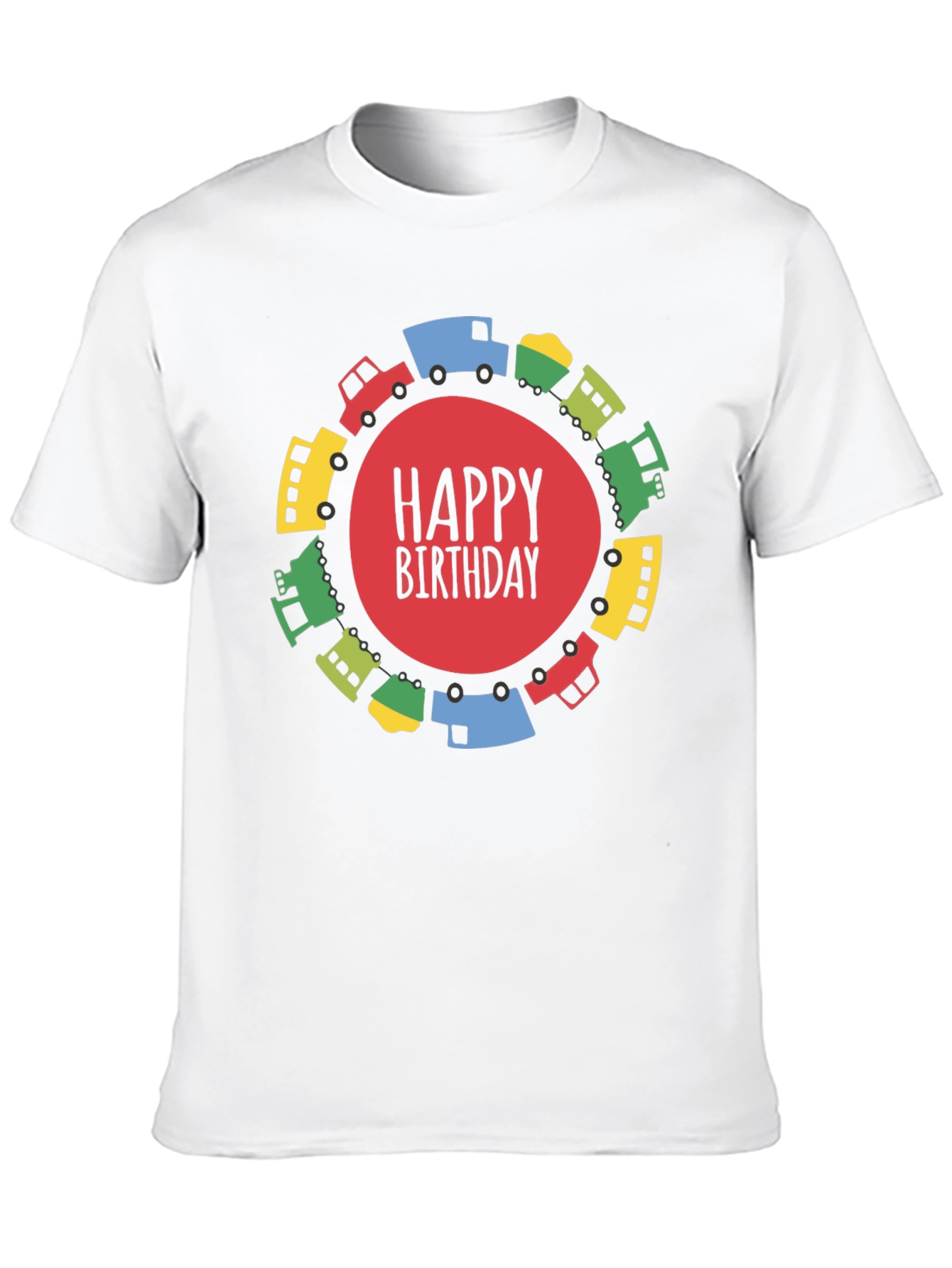 Happy Birthday Train T-Shirt