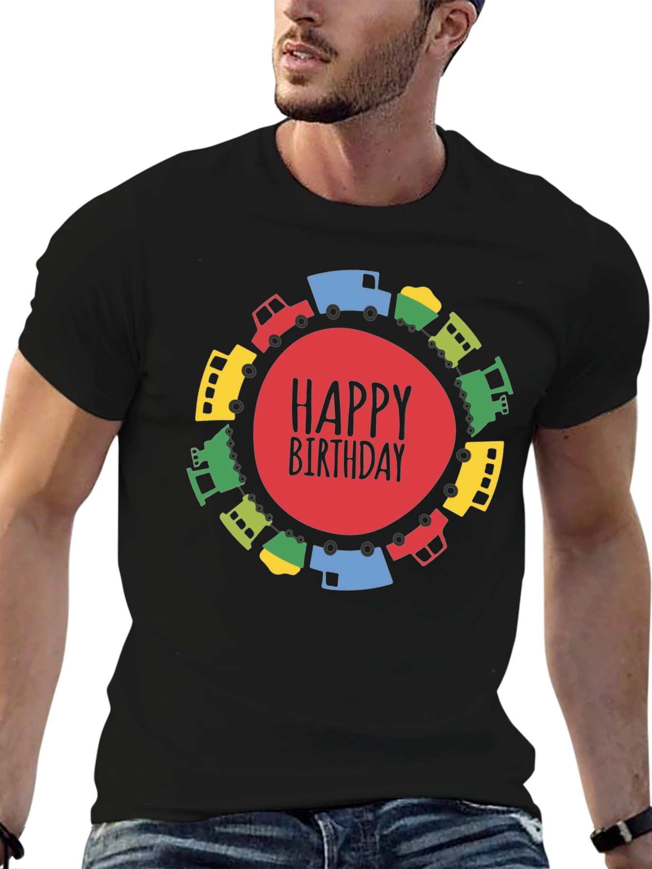 Happy Birthday Train T-Shirt