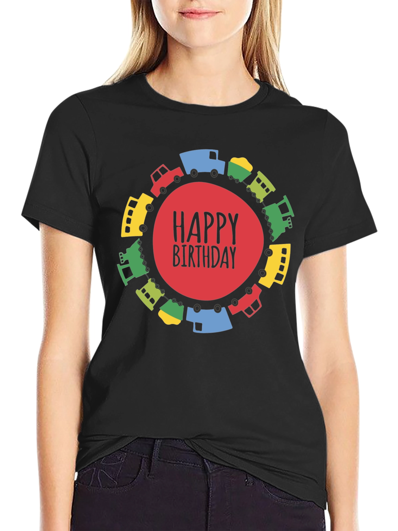 Happy Birthday Train T-Shirt
