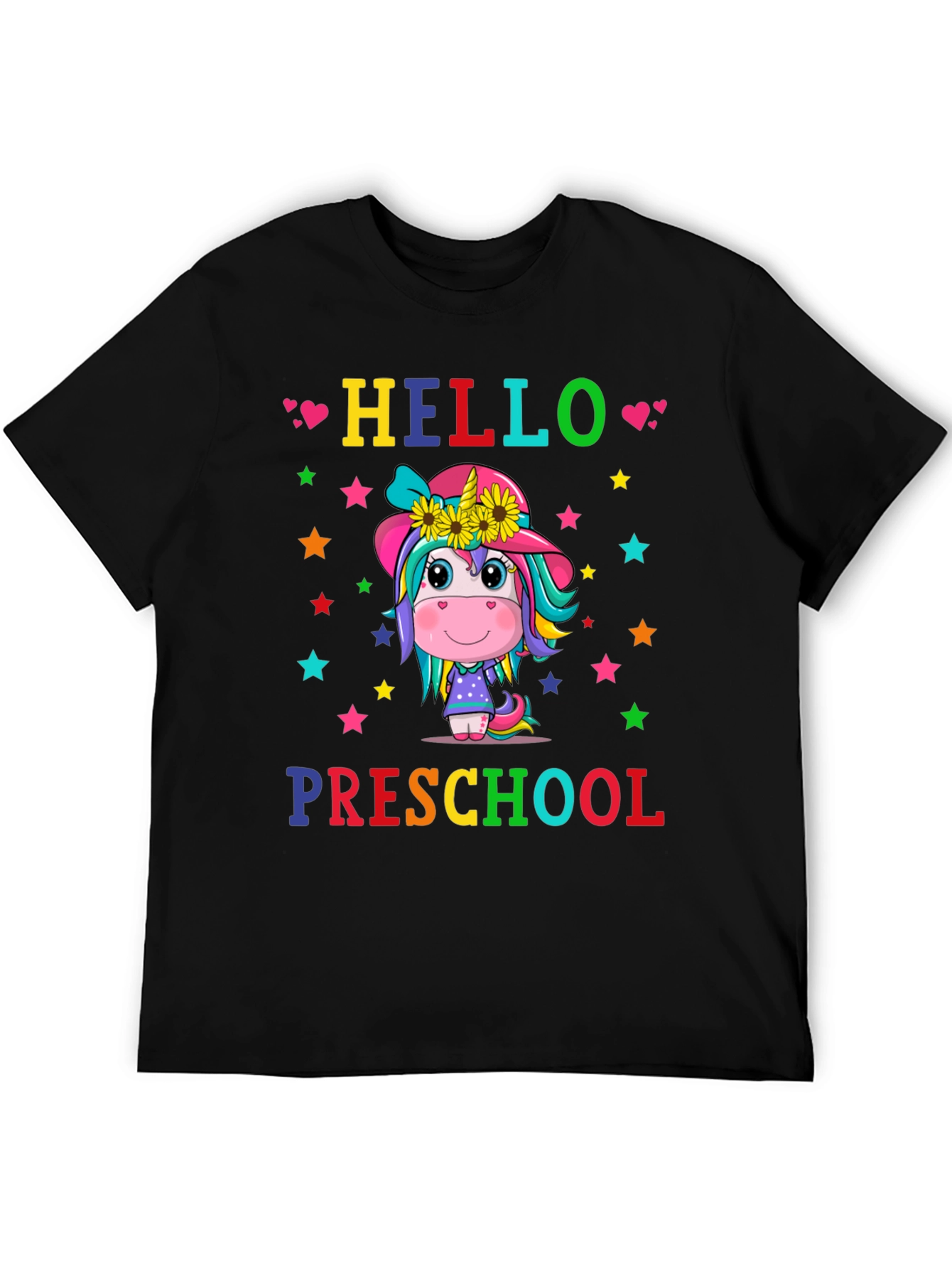 Hello Preschool Unicorn T-Shirt