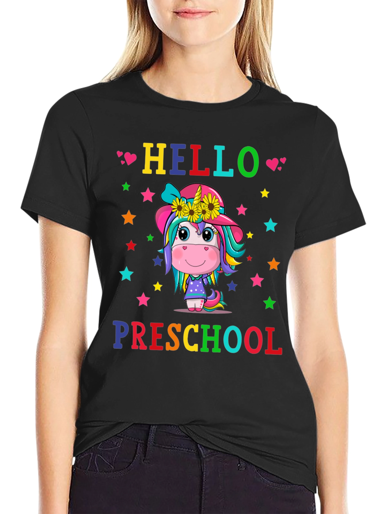 Hello Preschool Unicorn T-Shirt