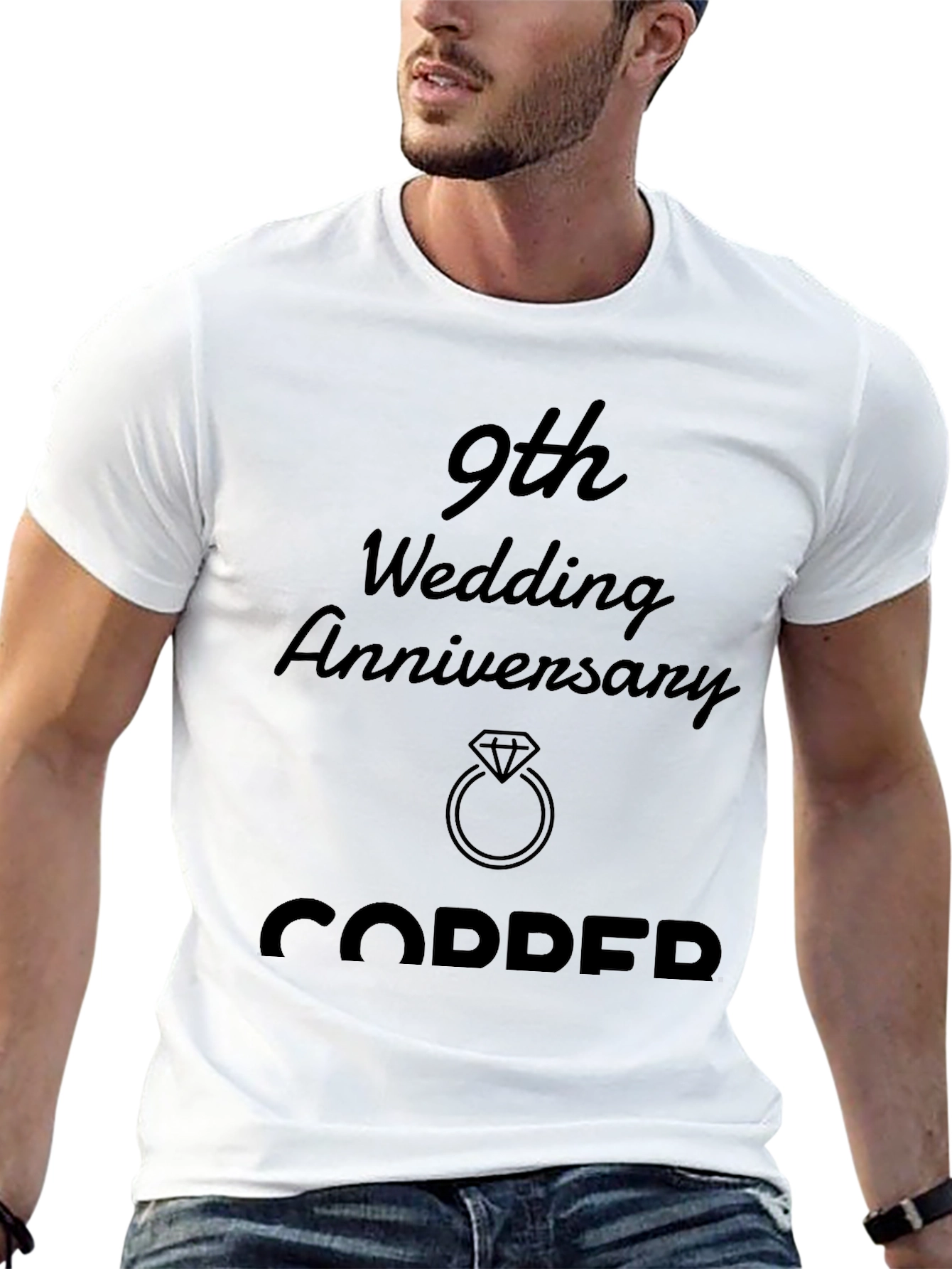 9th Wedding Anniversary Copper T-Shirt