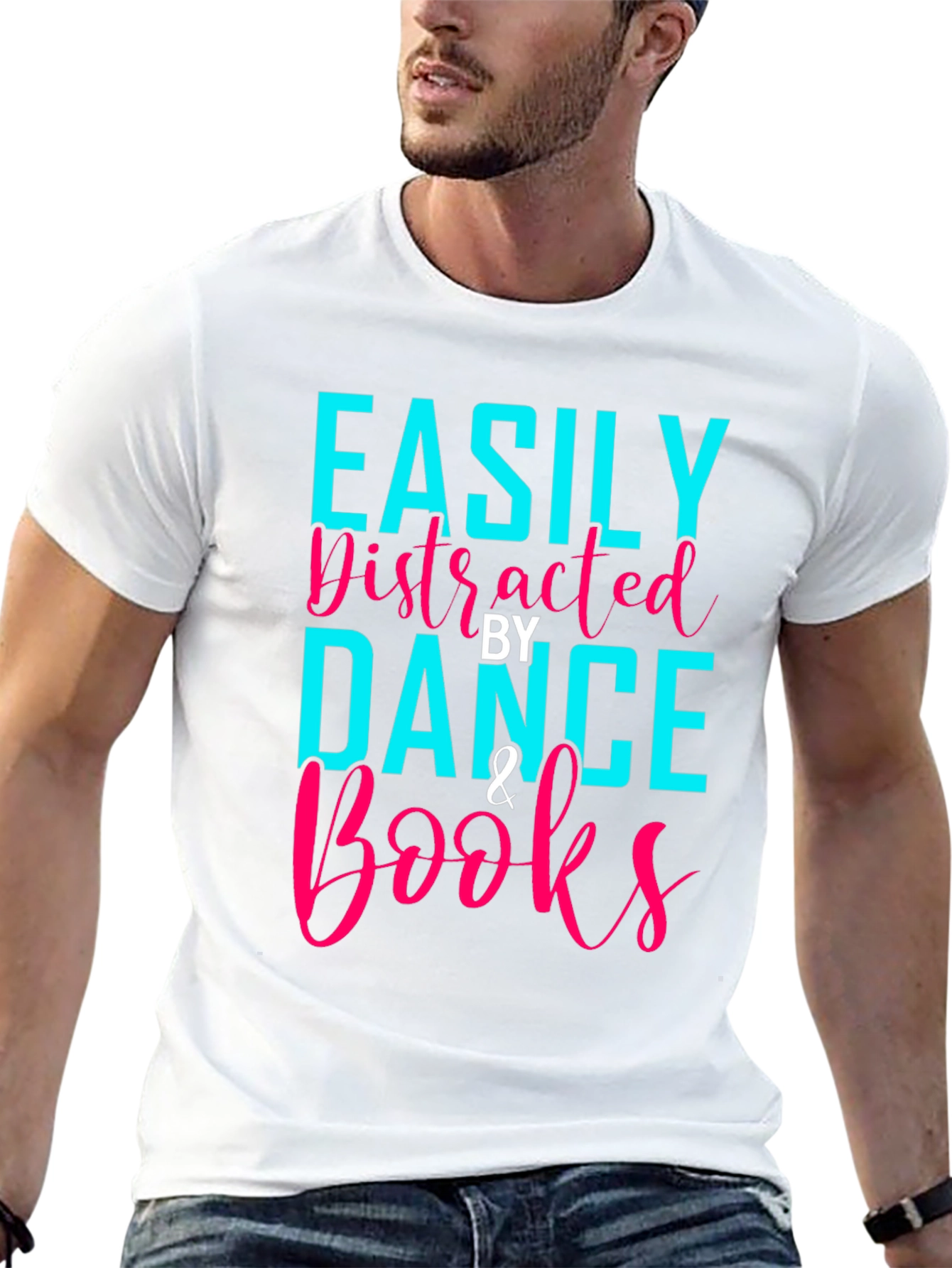 Easily Distracted By Dance & Books T-Shirt