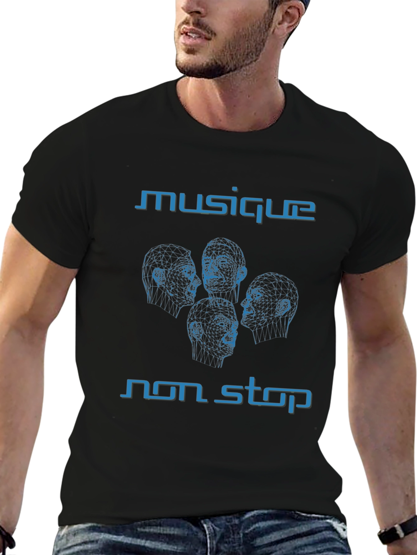 Musique Non Stop Graphic T-Shirt