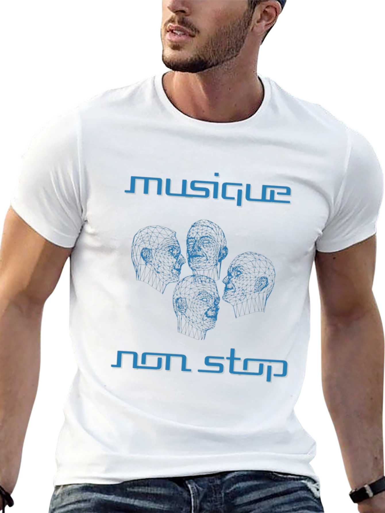 Musique Non Stop Graphic T-Shirt