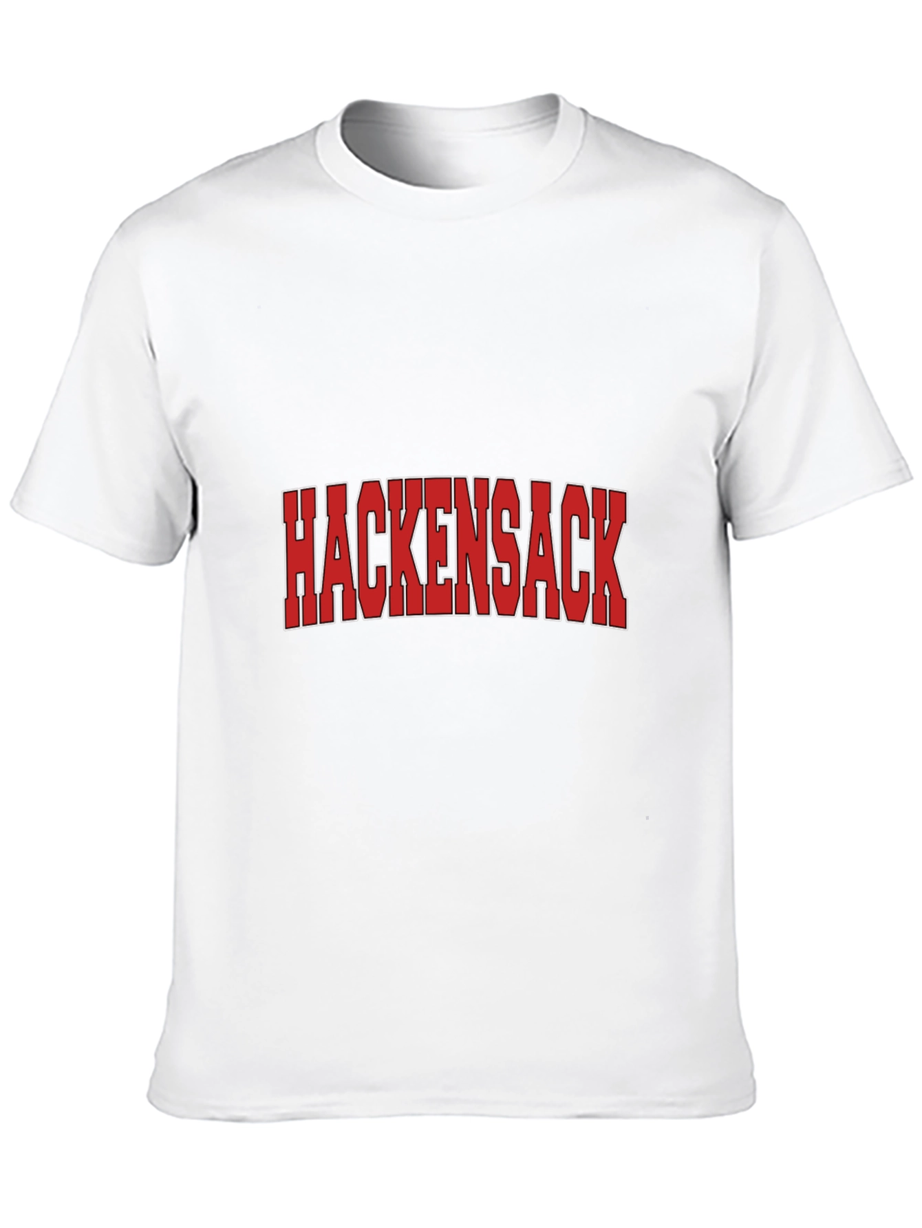 Hackensack Black Cotton Graphic T-Shirt
