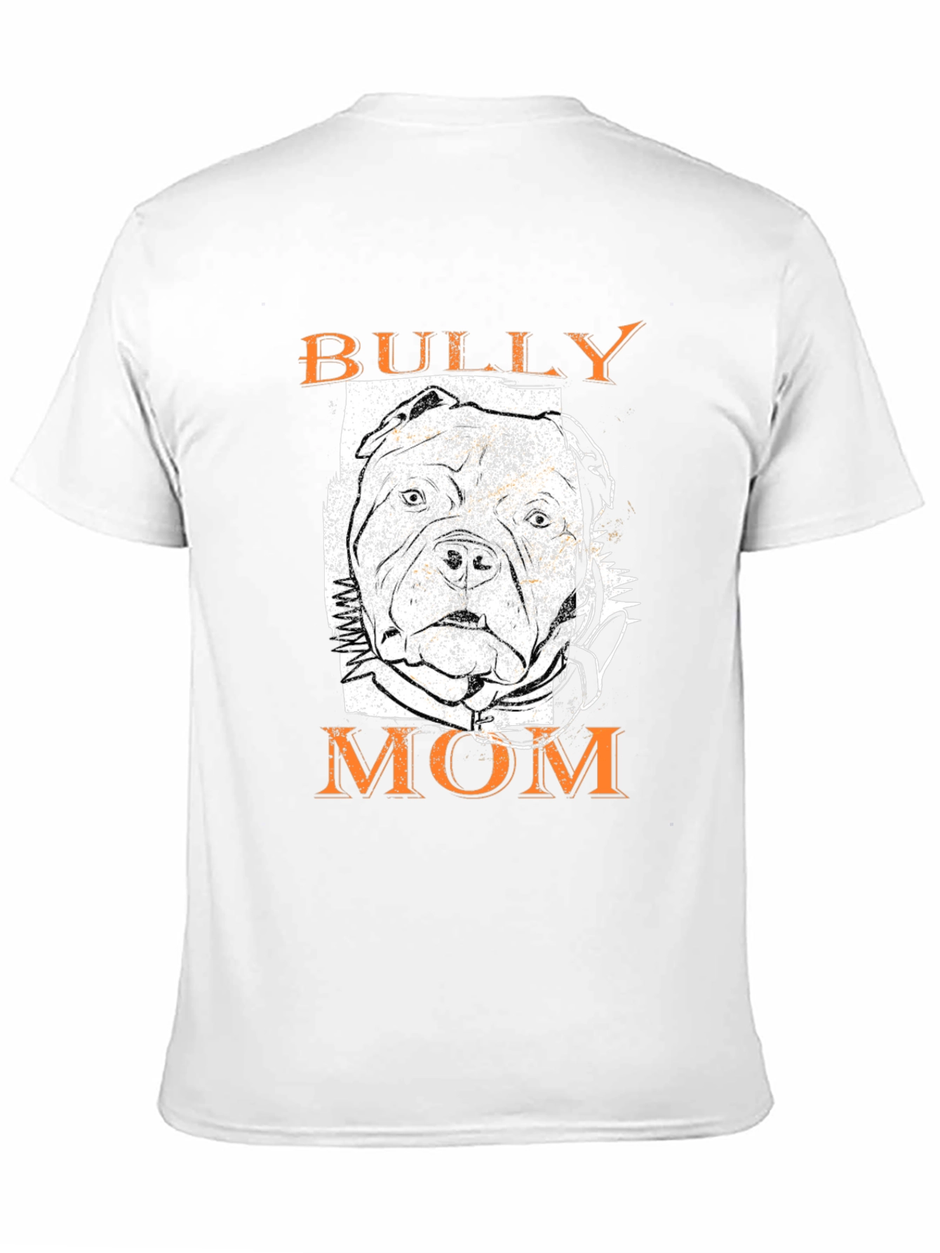 Bully Mom Graphic T-Shirt - Black Dog Lover Tee